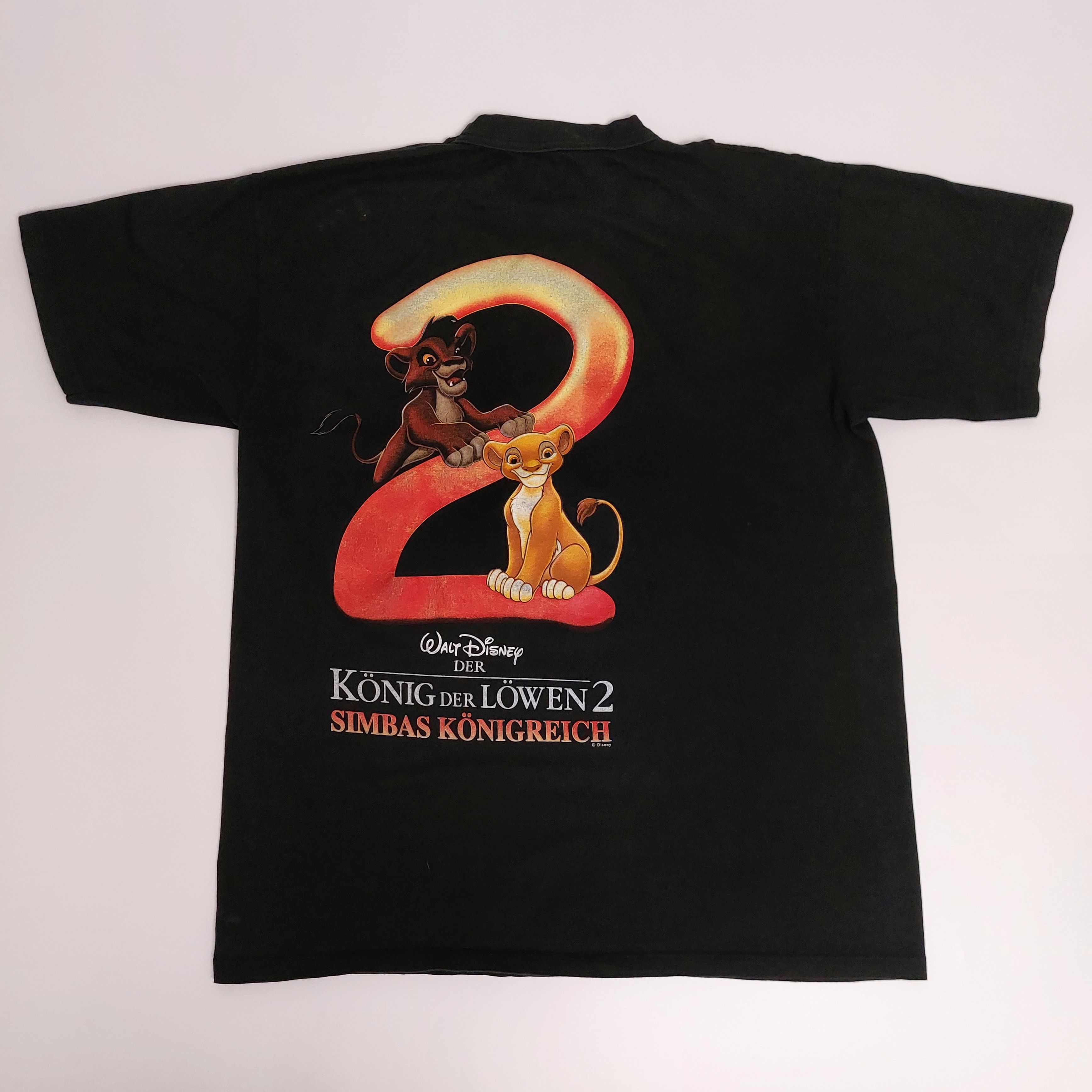 Disney 90s Disney Promo T-shirt König der Löwen 2 King Lion 2 Size US XL / EU 56 / 4 - 1 Thumbnail