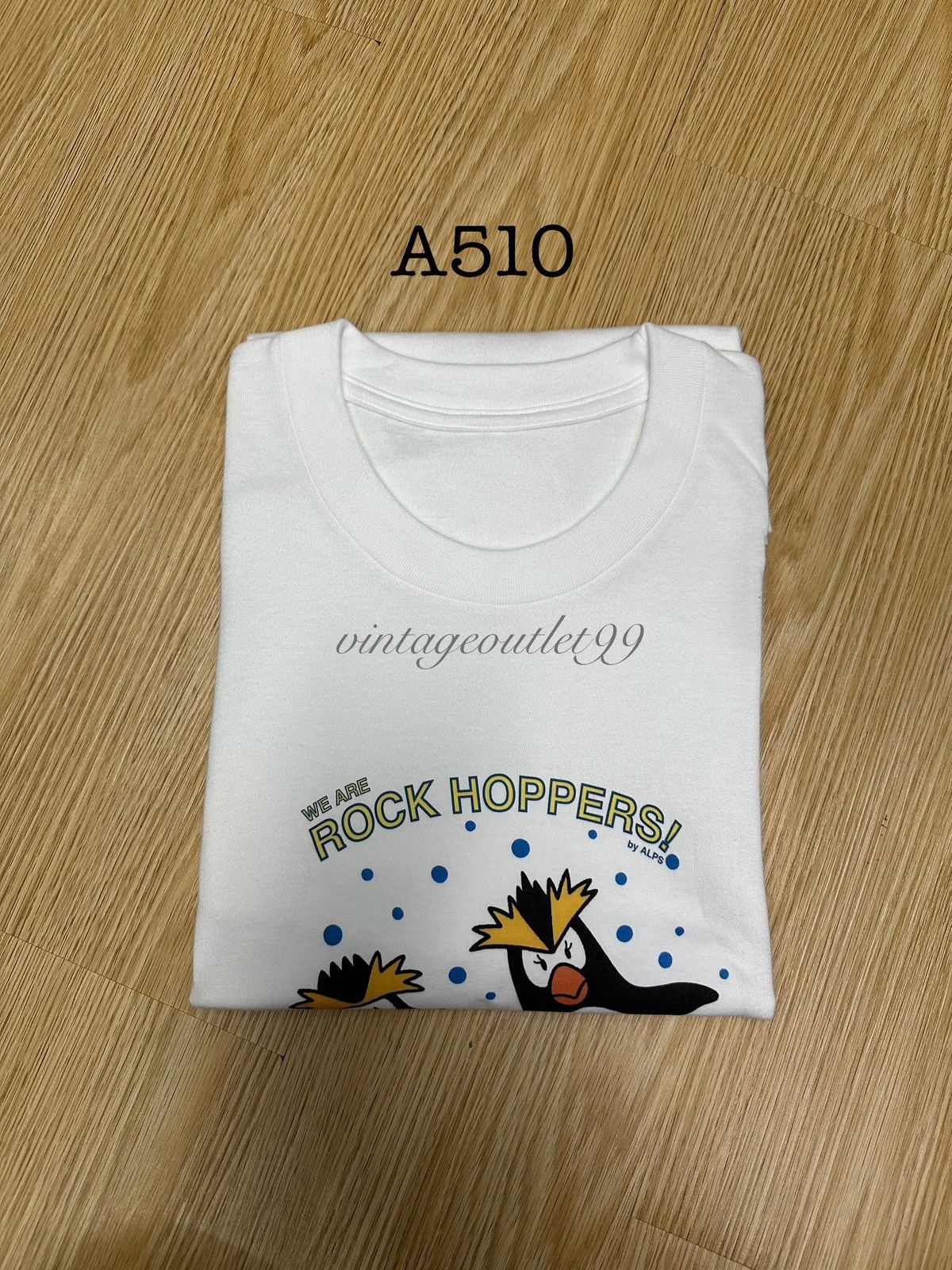 Band Tees × Vintage Vintage We Are Rock Hoppers by Alps Tee A510 Size US M / EU 48-50 / 2 - 9 Thumbnail