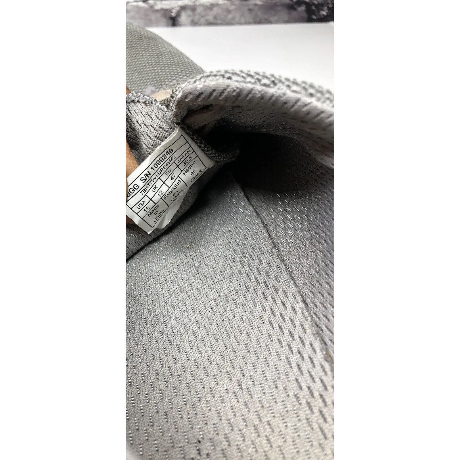 Ugg UGG Seal Grey Bueller Hyper Weave Fashion Sneakers Shoes Men Size US 13 / EU 46 - 10 Thumbnail