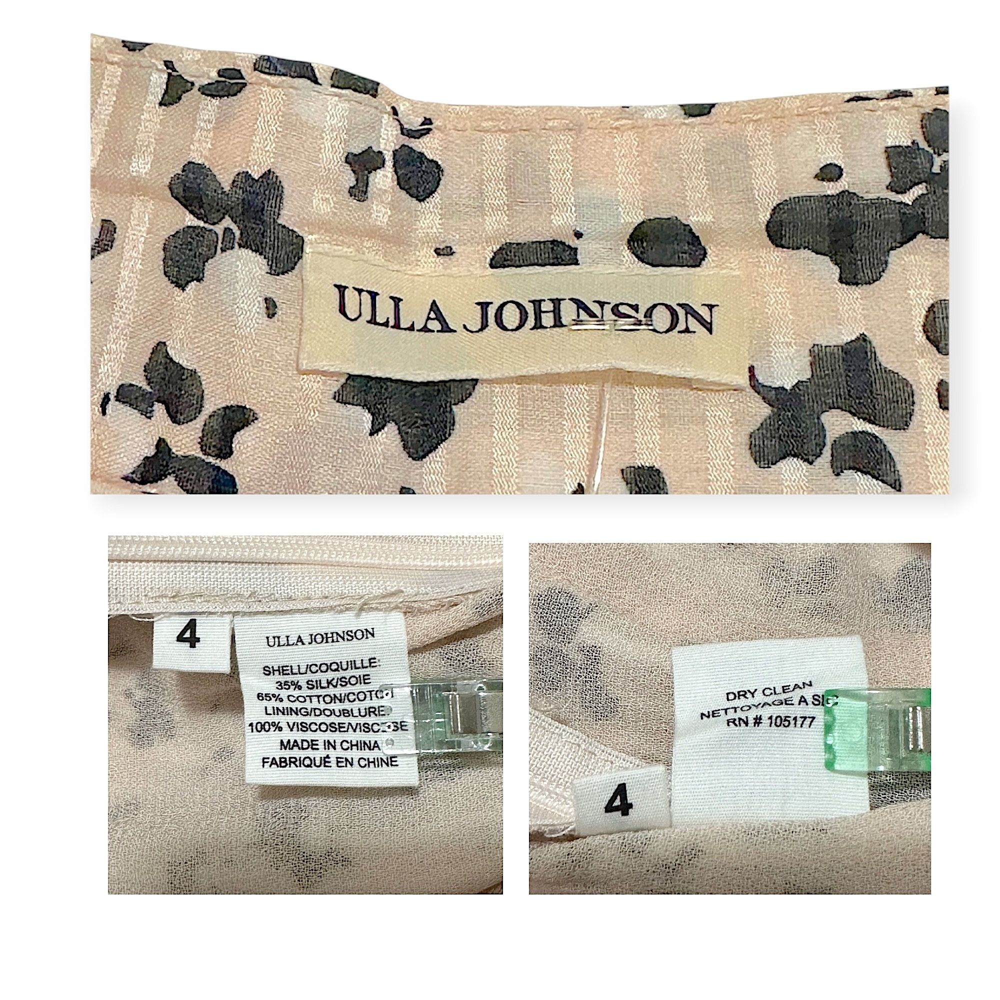 Ulla Johnson Ulla Johnson Gretchen Skirt, Blush, Silk, Size 4 $425 retail Size 27" / US 4 / IT 40 - 3 Thumbnail