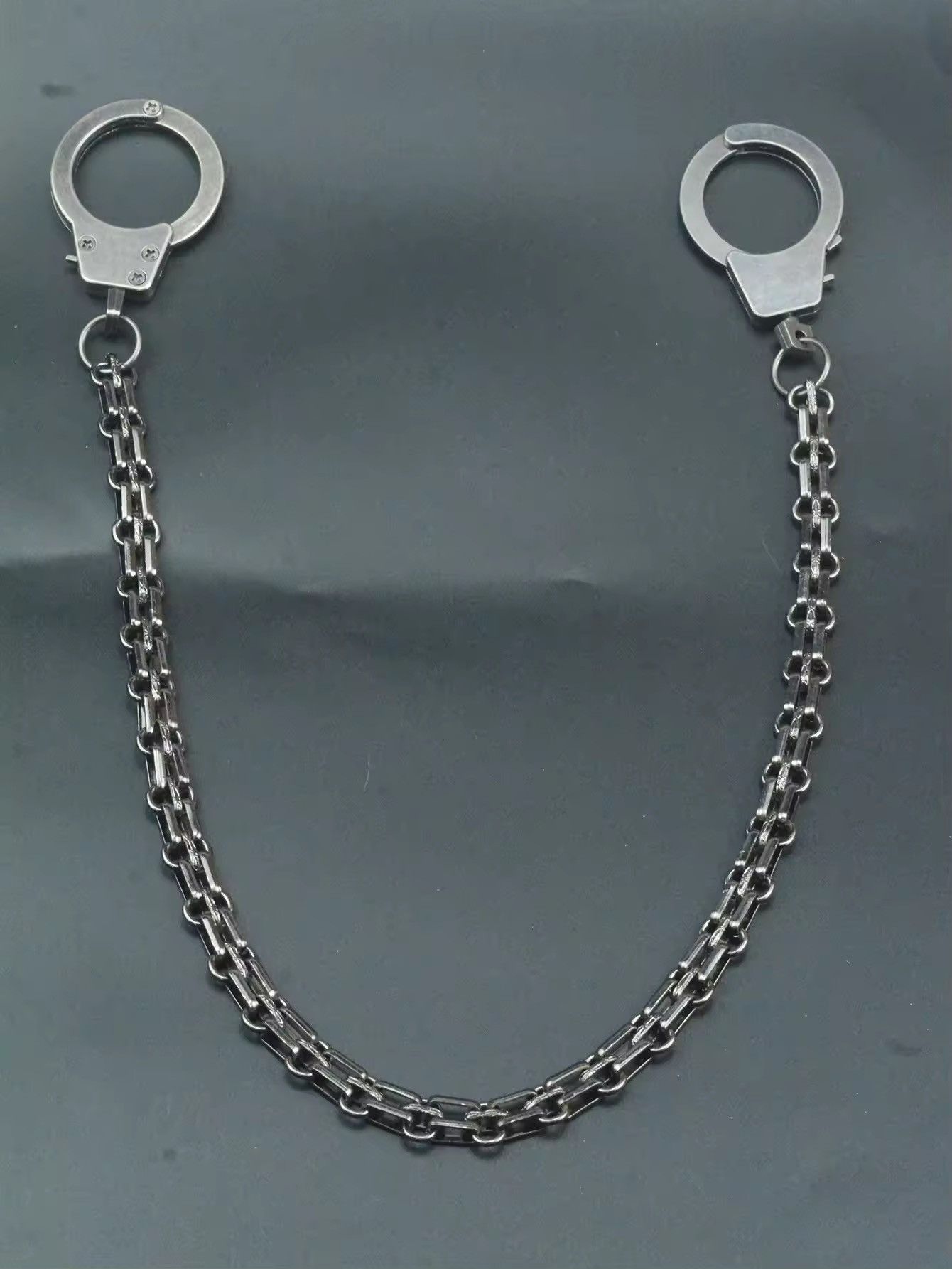 Jewelry Gunmetal Colour Hip Pop Biker Pants Chain Size ONE SIZE - 1 Thumbnail