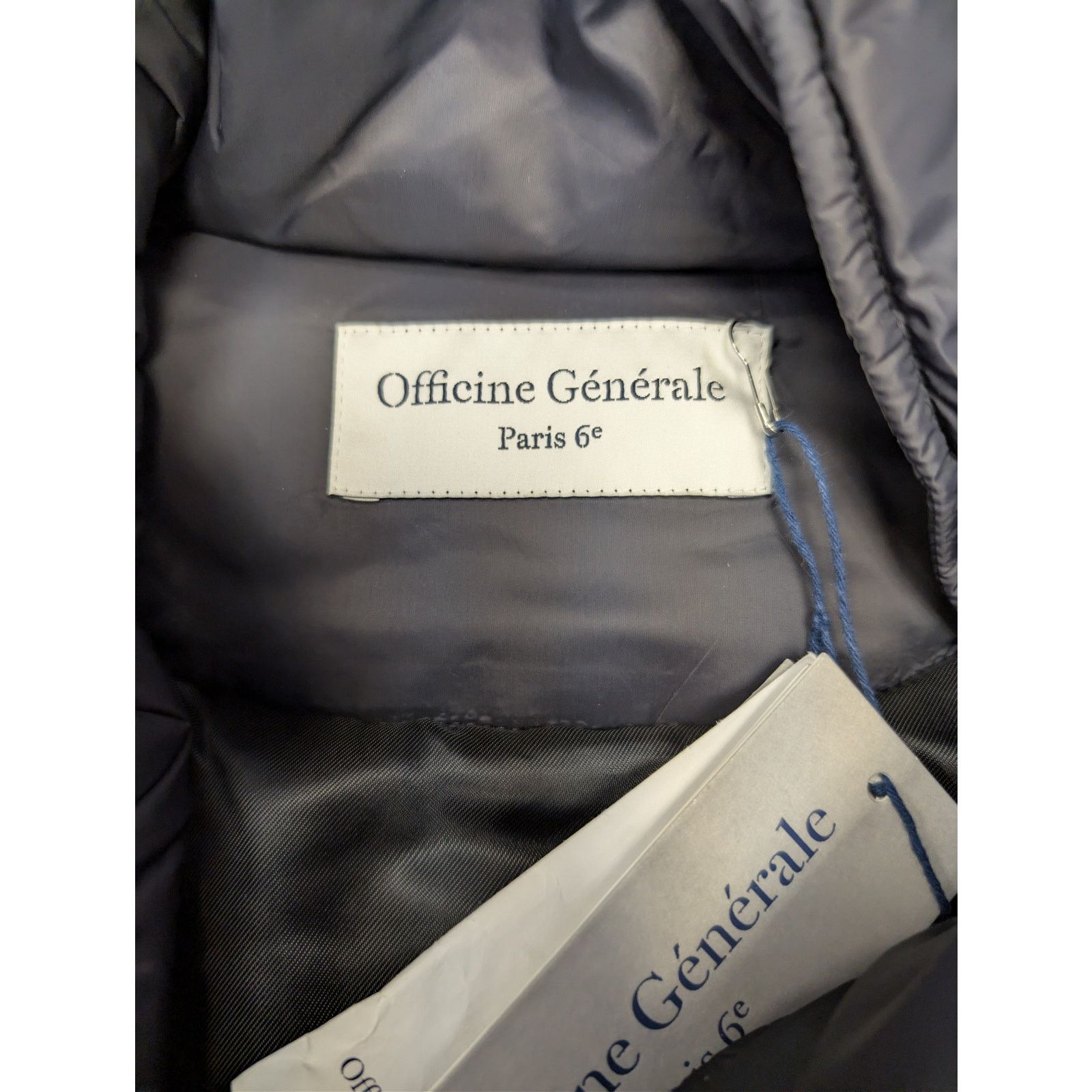 Officine Generale o1rshd1 Shell Hooded Jacket in Black Size US M / EU 48-50 / 2 - 21 Thumbnail