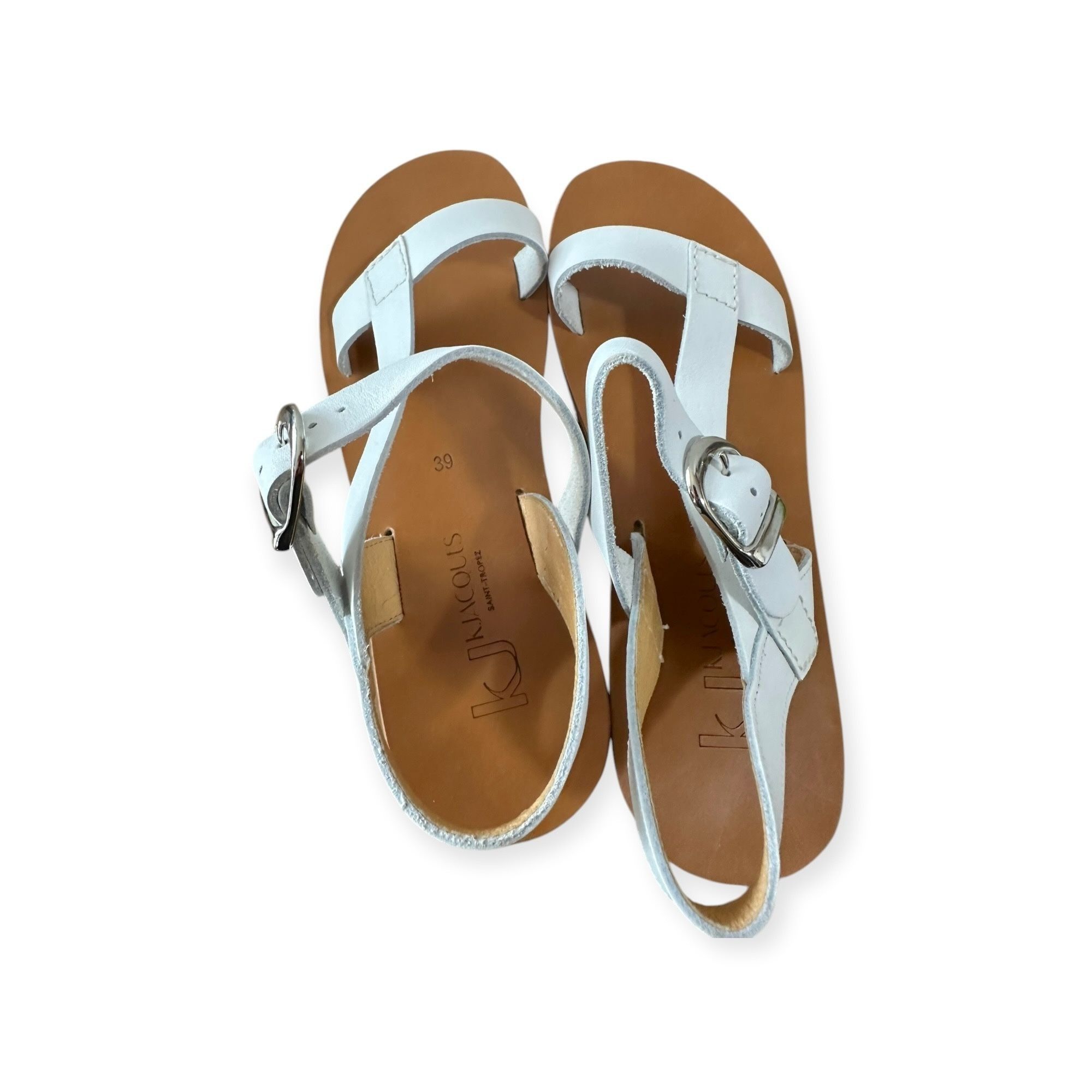 K.Jacques K. Jacques Senet Sport Wedge Sandal, White, Size 39EU, New Size US 9 / IT 39 - 6 Thumbnail
