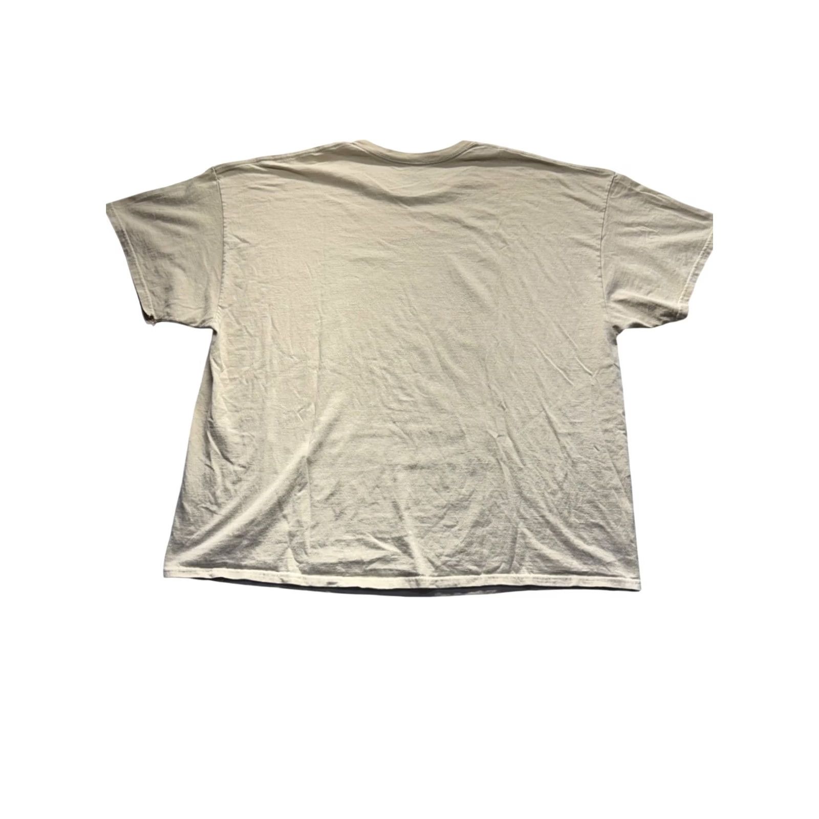Vintage Popular Poison Walk By Faith Not By Sight Graphic T-Shirt Beige 4XL Unisex Adults Size US XXL / EU 58 / 5 - 2 Thumbnail