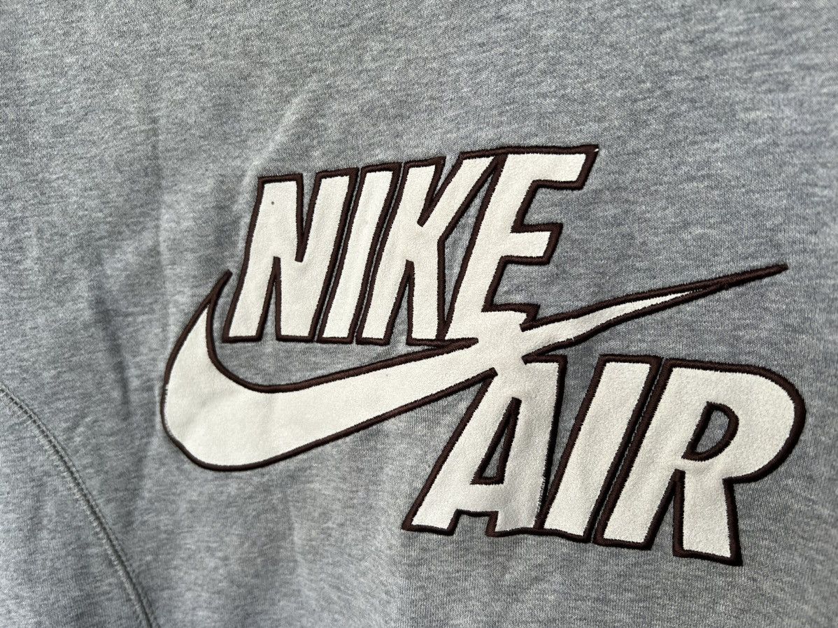 Nike × Vintage Vintage Nike Air Sweatshirt Big Logo Size S Size US S / EU 44-46 / 1 - 5 Thumbnail