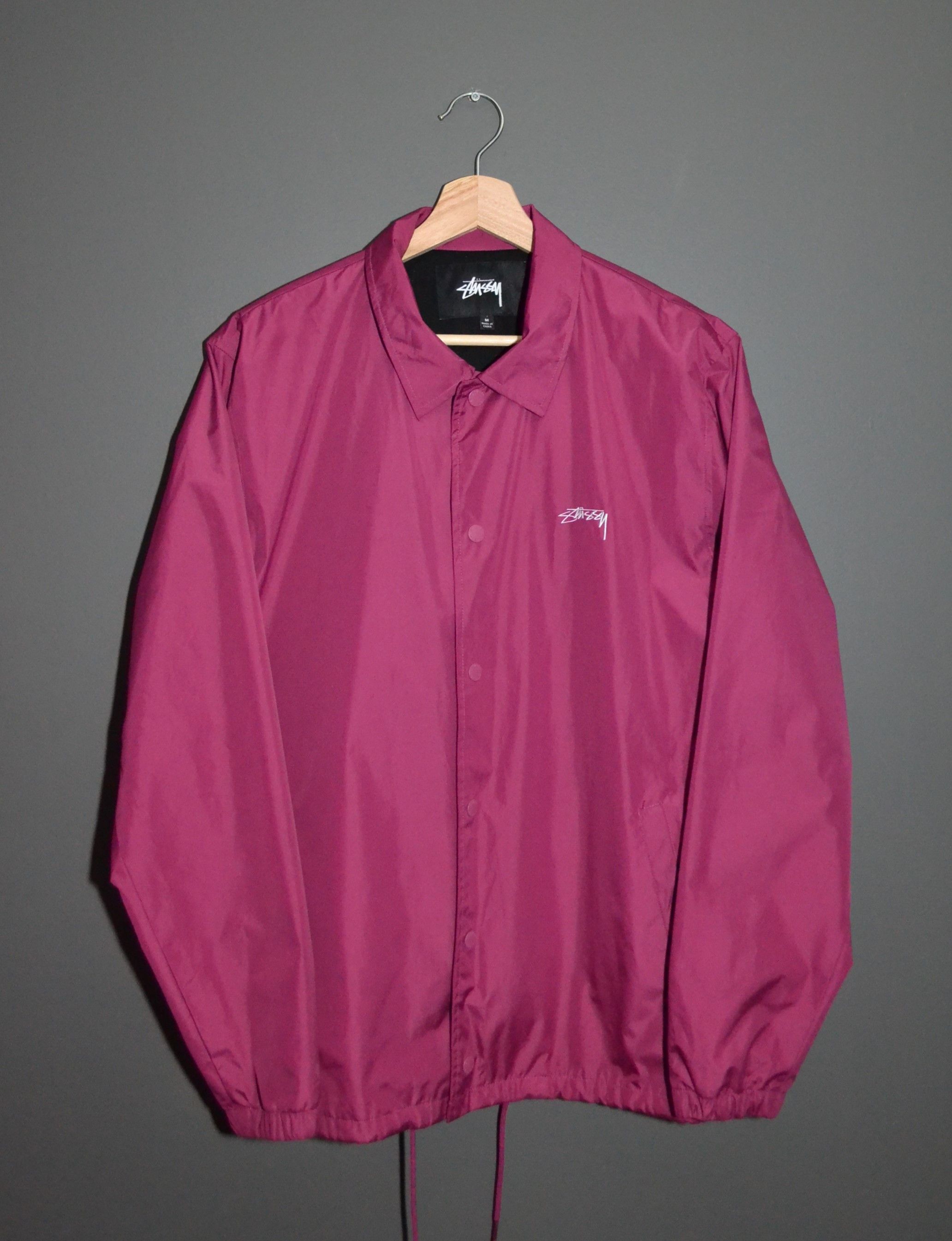 Stussy Stussy Purple Boxy M size Coach Jacket Size US M / EU 48-50 / 2 - 3 Thumbnail