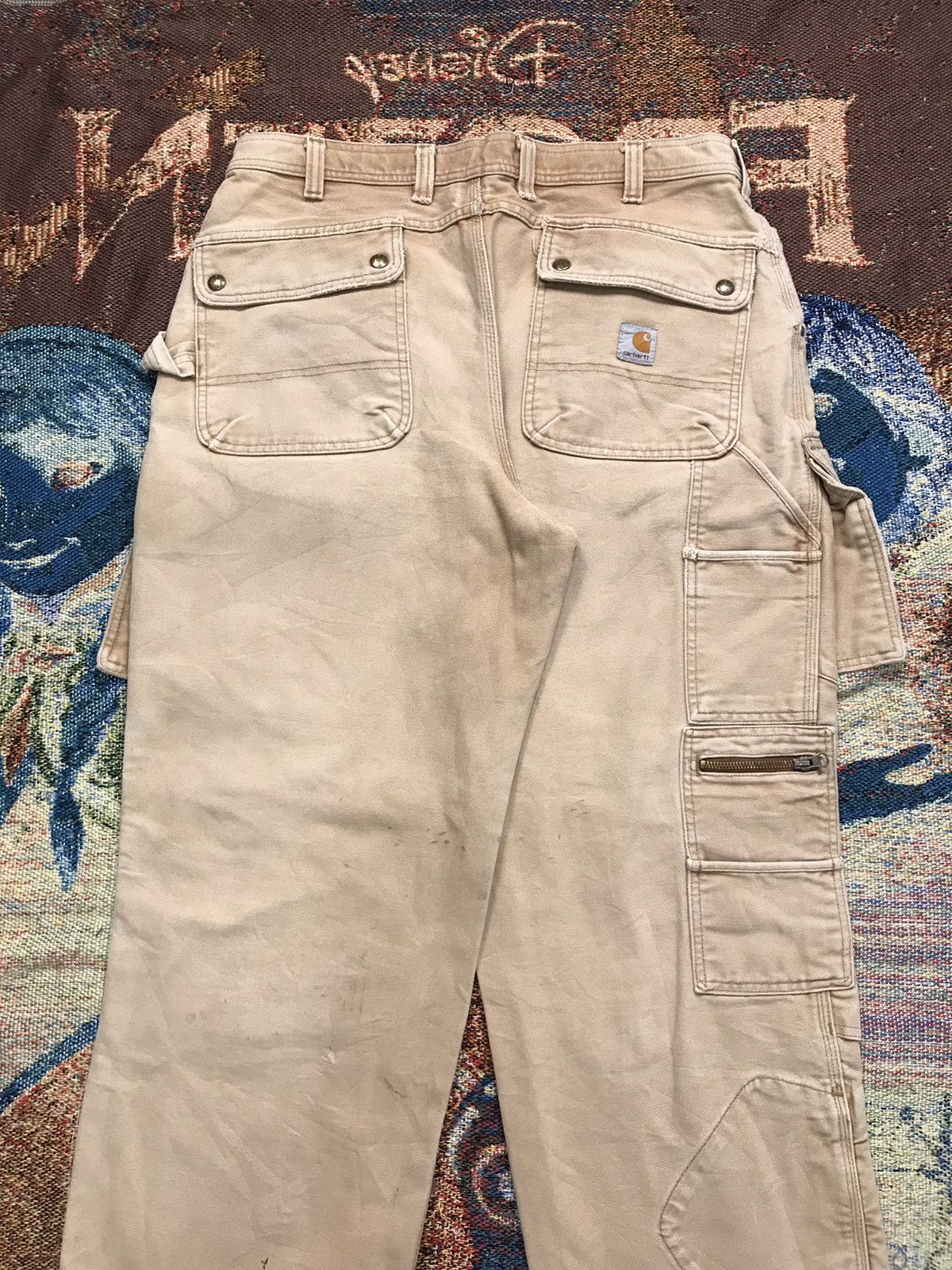 Carhartt Vintage Carhartt EB219 BRN double knee cargo workwear Size US 38 / EU 54 - 12 Thumbnail