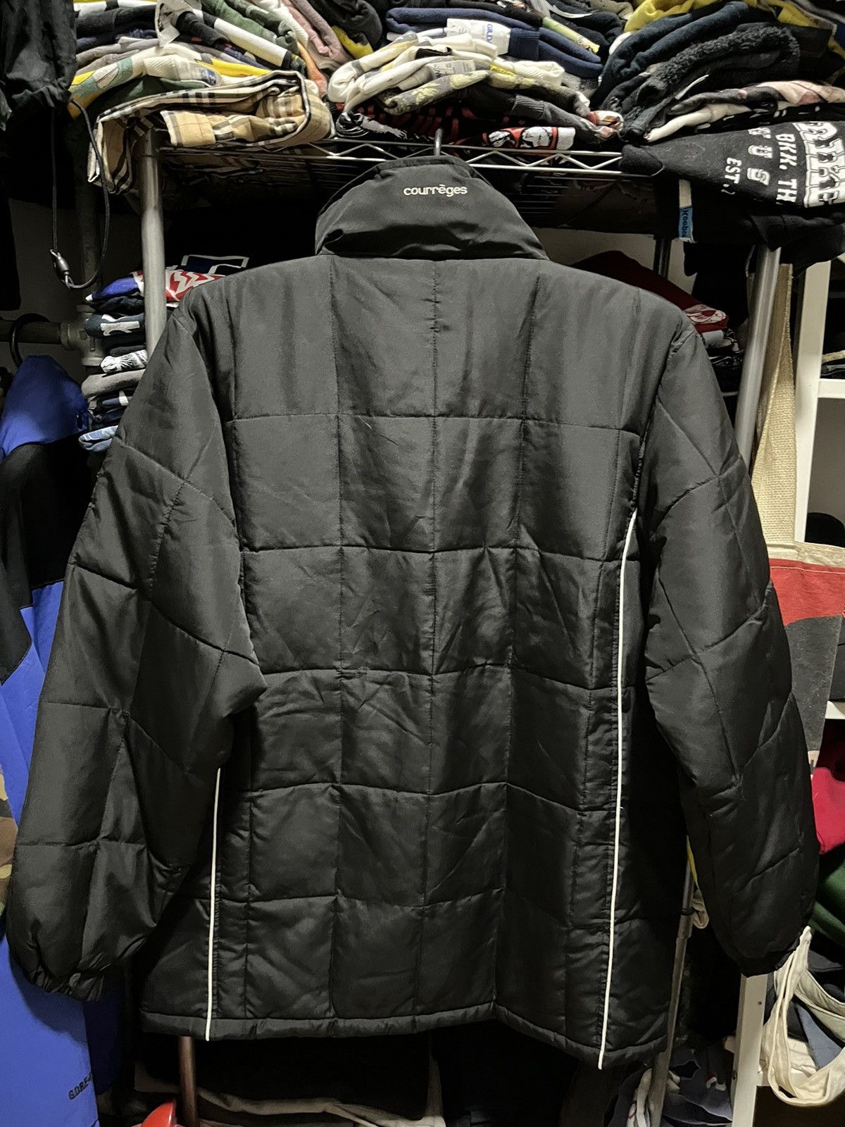 Courreges Courreges Square Puffer Jacket Logo Size US S / EU 44-46 / 1 - 2 Thumbnail