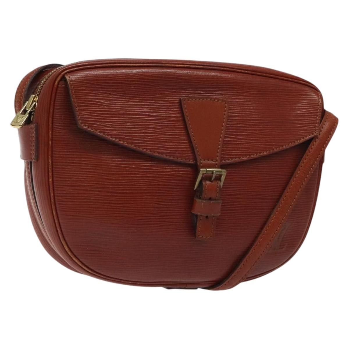 Louis Vuitton Epi Jeune Fillemm Shoulder Bag Brown M52153 Lv Auth 120143, Women's