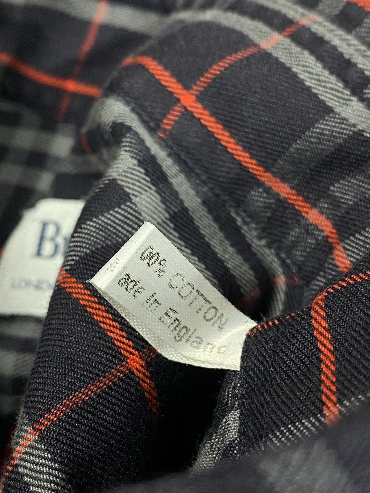 Burberry × Vintage Rare Vintage 90s Burberrys London Checkered Button Up Shirt Size US M / EU 48-50 / 2 - 9 Thumbnail