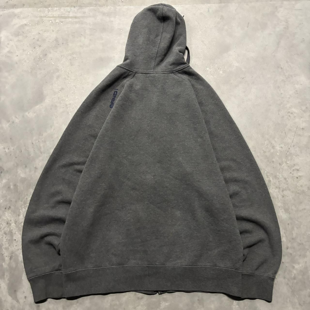 Japanese Brand × Vintage Crazy Vintage Y2K/2000s And One Basketball Spellout Streetwear Zip Up Hoodie! Size US L / EU 52-54 / 3 - 8 Thumbnail