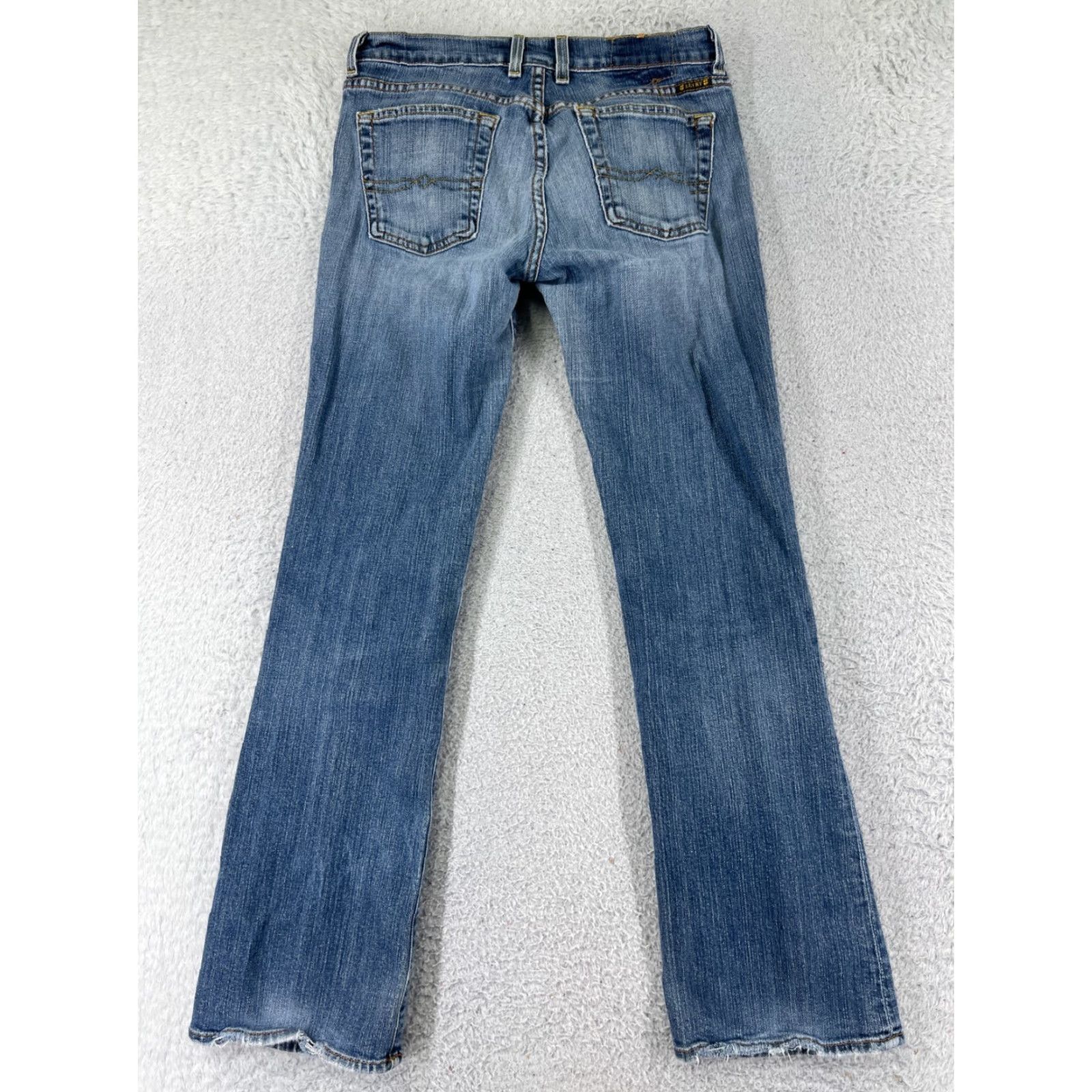 Lucky Brand VINTAGE Lucky Brand Jeans Women 4 Blue Denim Boot Cut Sundown Cotton Blend Size 27" / US 4 / IT 40 - 2 Thumbnail