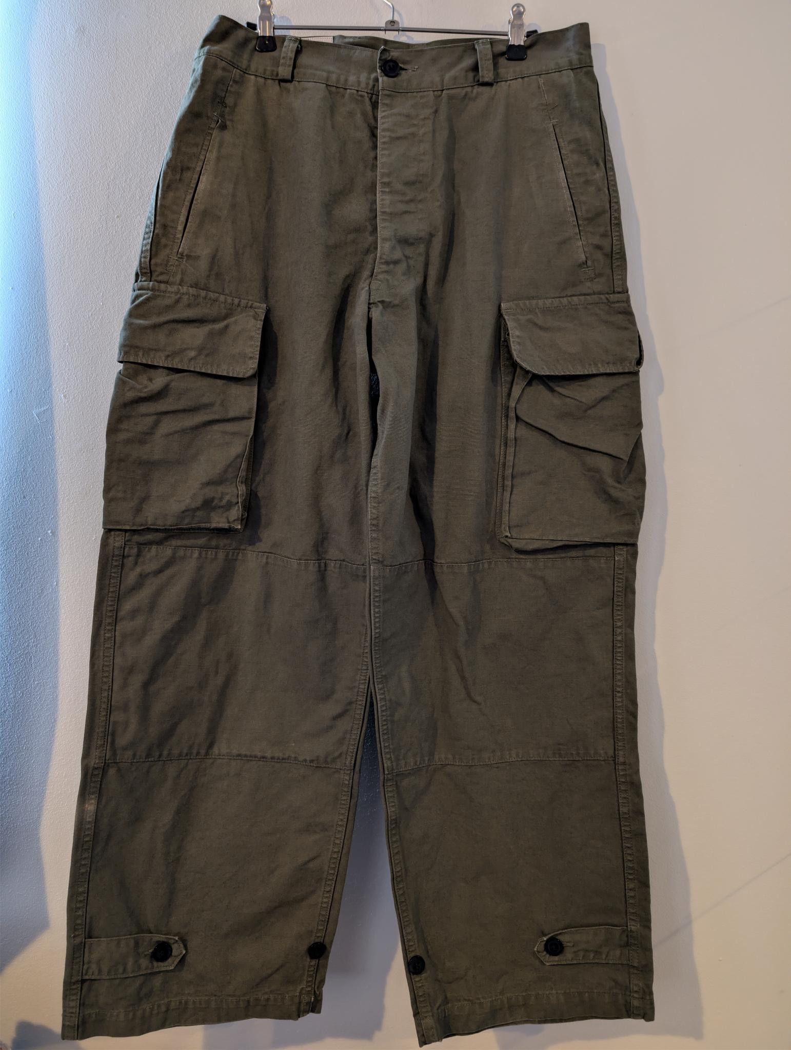 Japanese Brand Outil Pantalon Blese Olive Size US 32 / EU 48 - 2 Thumbnail