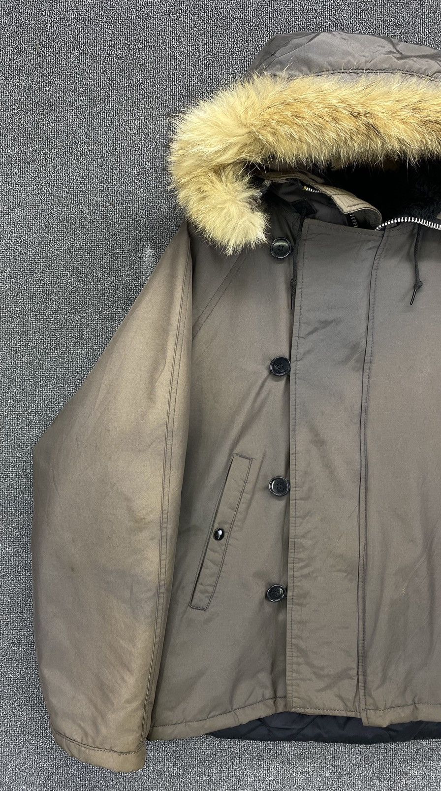 Vintage VINTAGE I SPIEWAK & SONS ATTACHED HOOD N-2B BOMBER JACKET Size US M / EU 48-50 / 2 - 3 Thumbnail