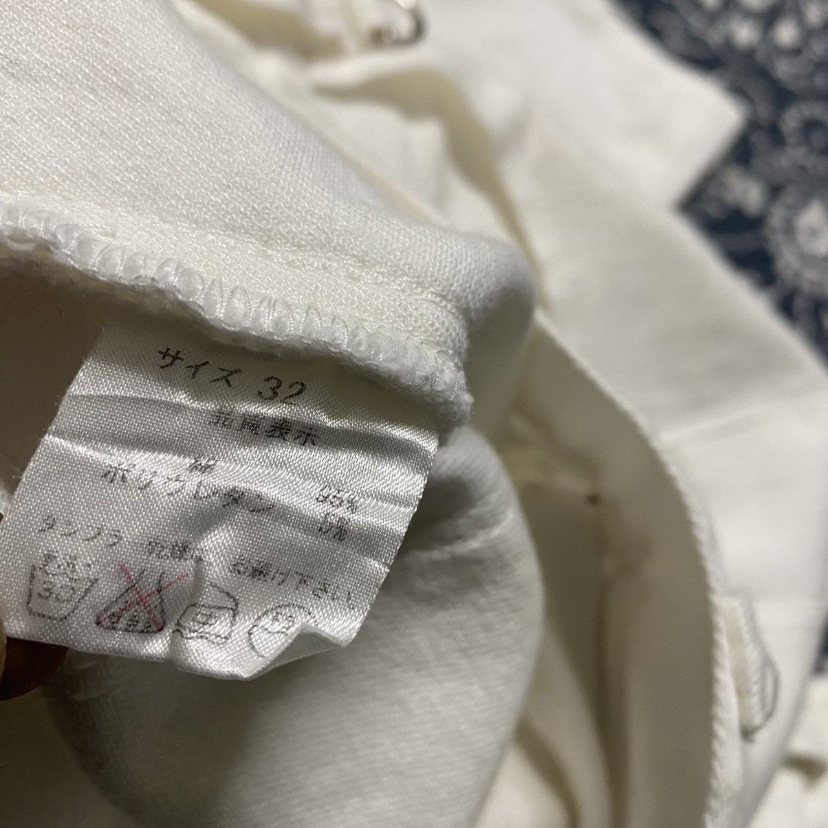 Mari's Rock Anarchy 666 White Denim Zipper Bondage Pants Undercover Size US 32 / EU 48 - 20 Thumbnail