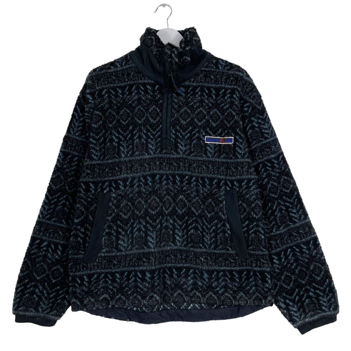 Aztech Mountain × Japanese Brand × Native 💥BARREL ROOLS NATIVE PULLOVER SWEATER Size US M / EU 48-50 / 2 - 1 Thumbnail