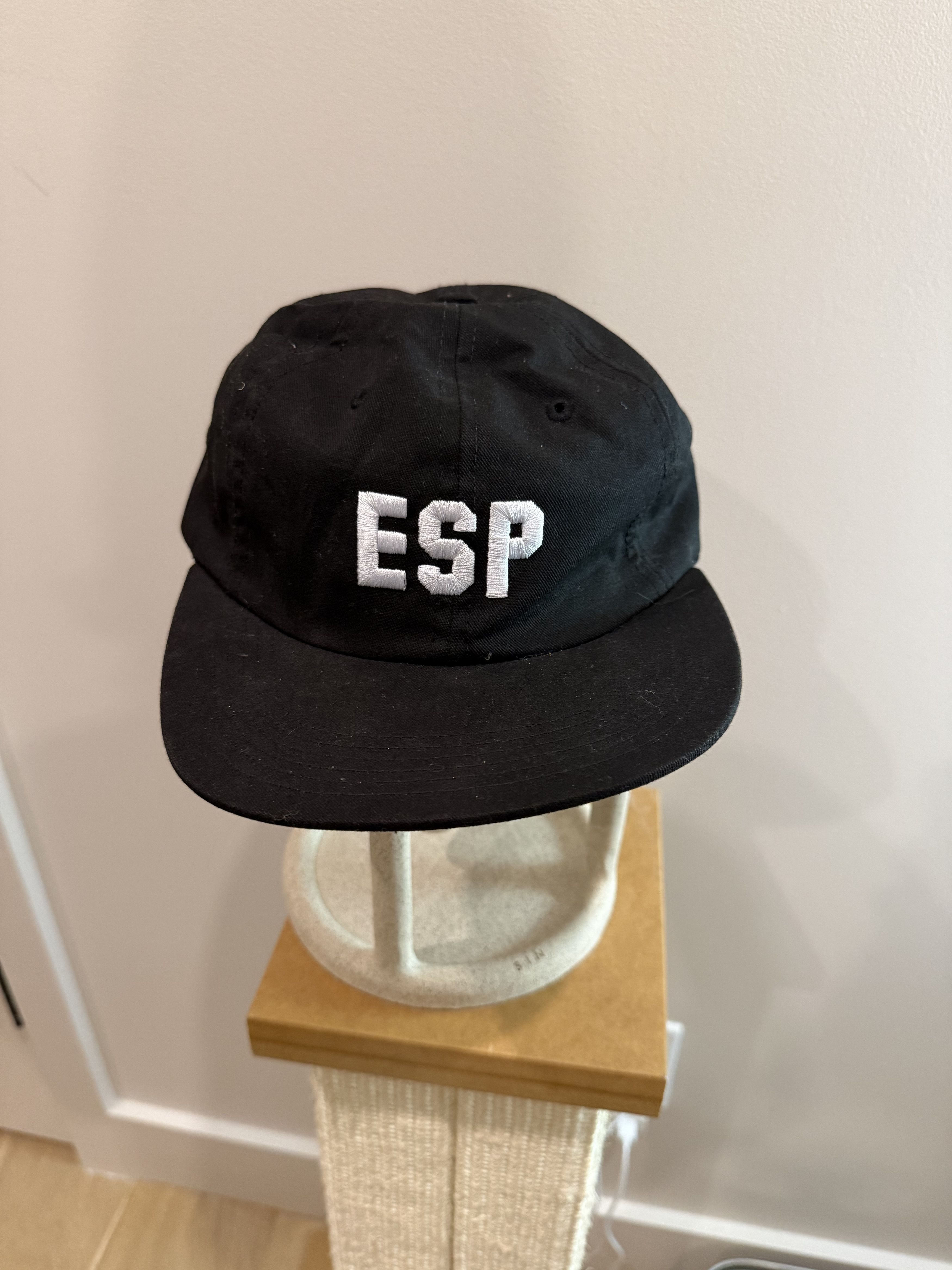 Supreme SUPREME BLACK LEATHER APPLIQUE 6 PANEL | Grailed