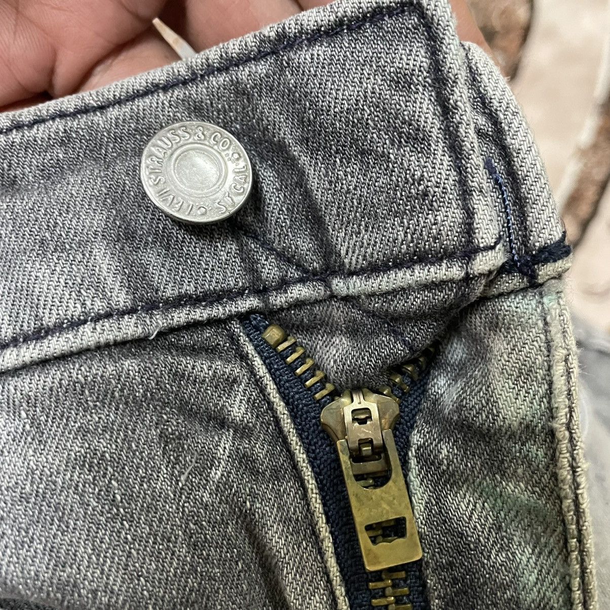 Levi's Vintage Clothing 🔥Vintage Levis 505 Big E Repro Stoned Washed Distress Jeans Size US 30 / EU 46 - 10 Thumbnail