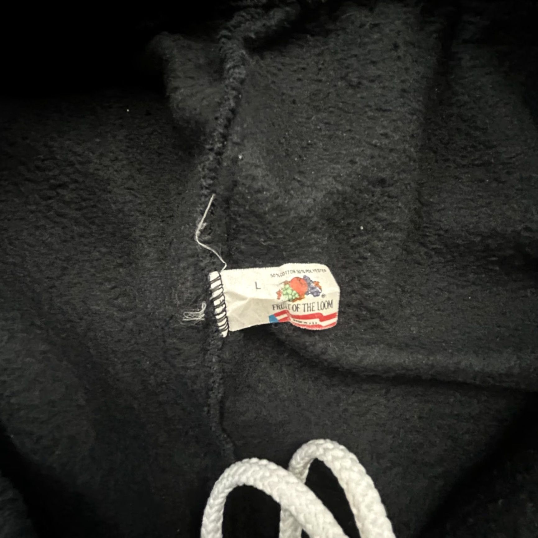 Fruit Of The Loom VINTAGE Metallica Sweatpants Mens L Black Fleece Joggers Made USA 90s 1991 Size US 33 - 7 Thumbnail