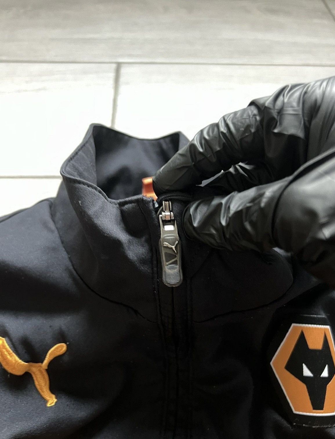 Puma Wolverhampton Wanderers puma vintage jacket soccer football Size US S / EU 44-46 / 1 - 5 Thumbnail