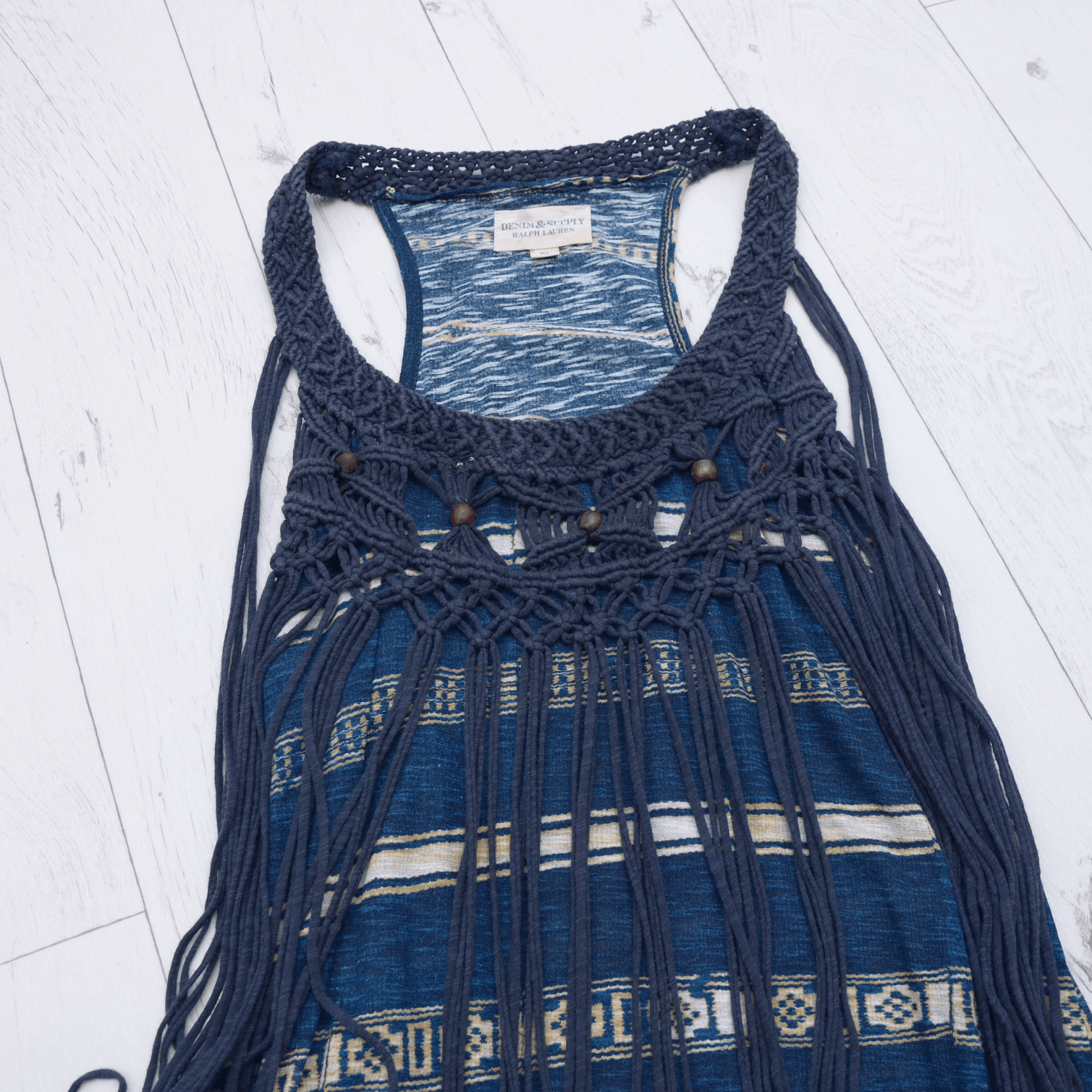 Denim & Supply Ralph Lauren × Polo Ralph Lauren Denim & Supply Ralph Lauren Extra Long Dress size XL-L Size XL / US 12-14 / IT 48-50 - 5 Thumbnail