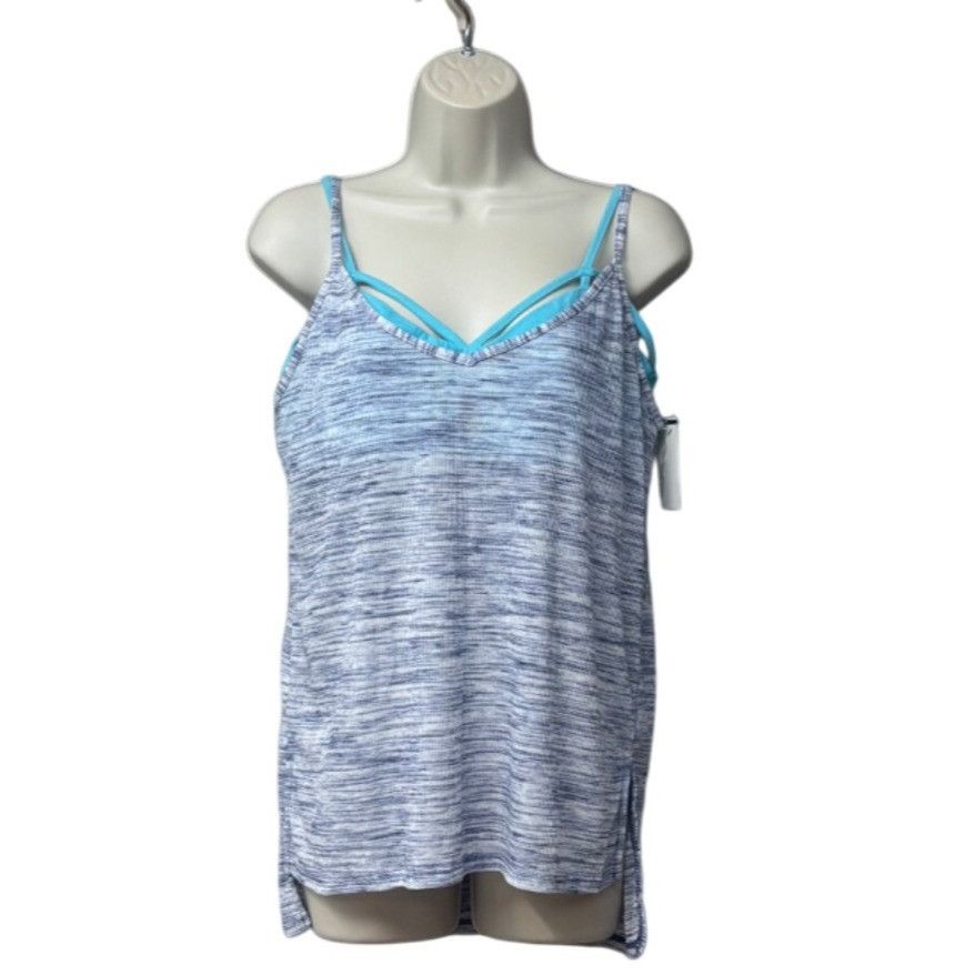 Other Ultra Flirt Juniors' Printed High-low Tank with Strappy Bral Size XL / US 12-14 / IT 48-50 - 4 Thumbnail