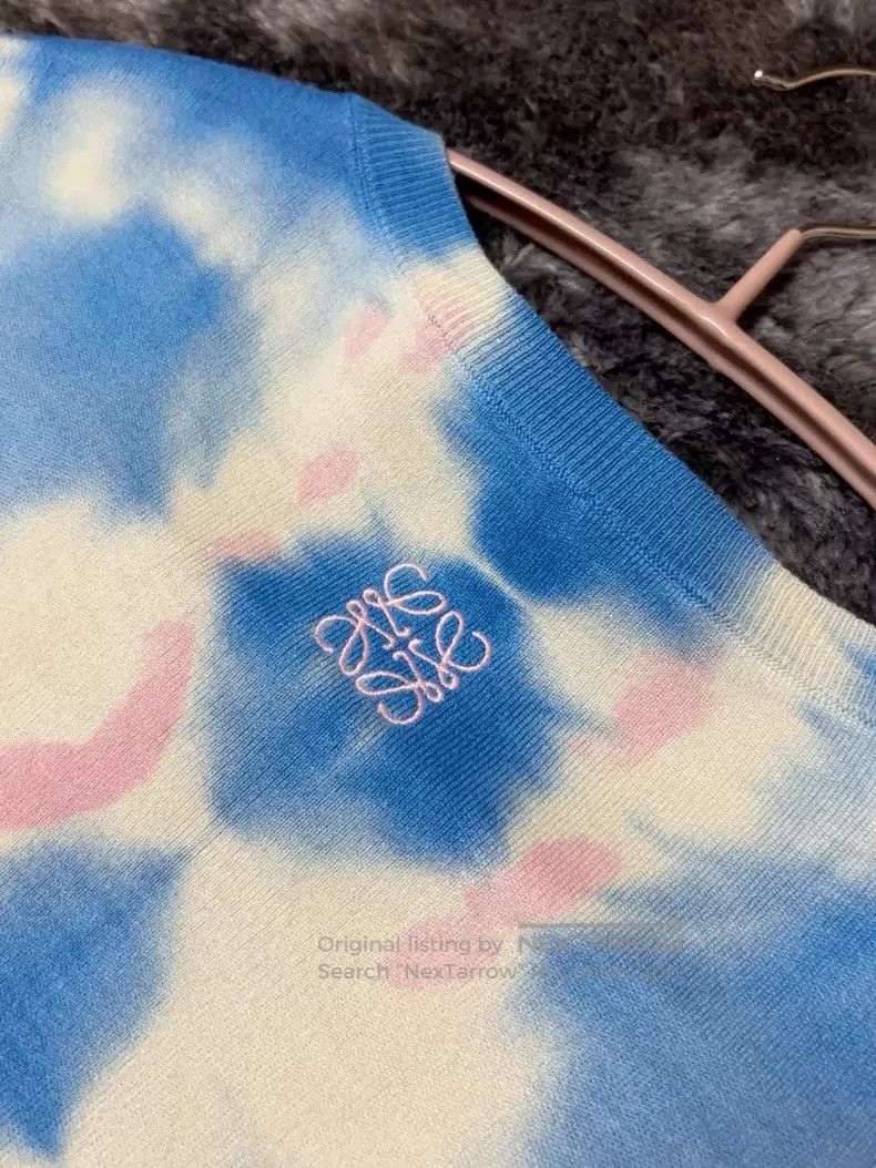 Loewe Loewe Women's Knit Sweater Tie-Dye Pure Silk New Sweater P Size S / US 4 / IT 40 - 3 Thumbnail