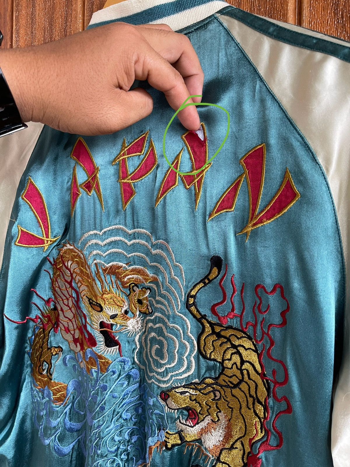 Avirex Rare🔥Vtg AVIREX x SUKAJAN JAPAN Satin Rayon Jacket Size US M / EU 48-50 / 2 - 9 Thumbnail