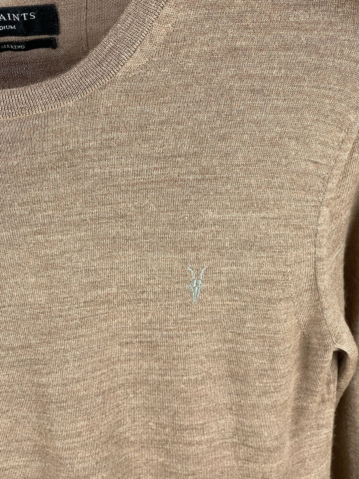 Allsaints Allsaints mode merino crew neck brown wool sweater Size US M / EU 48-50 / 2 - 9 Thumbnail