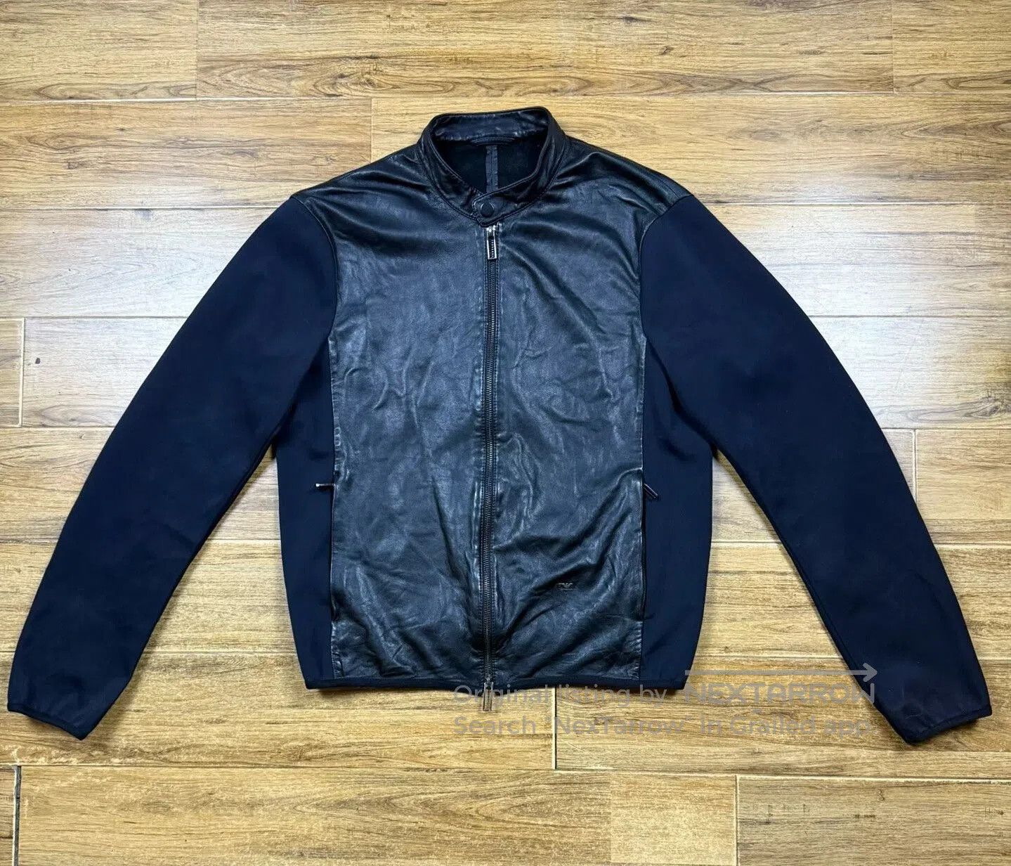 Emporio Armani Emporio Armani Men's Leather Jacket. Size US M / EU 48-50 / 2 - 1 Thumbnail