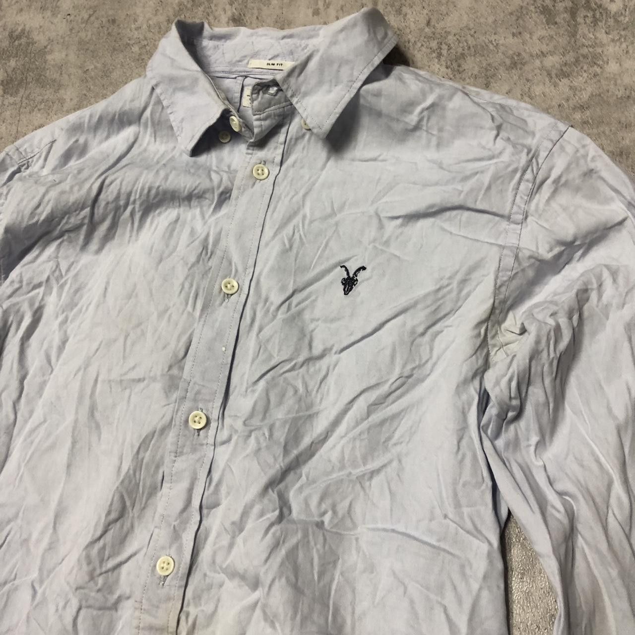 Allsaints Light blue American Eagle long sleeve shirt Size US M / EU 48-50 / 2 - 5 Thumbnail