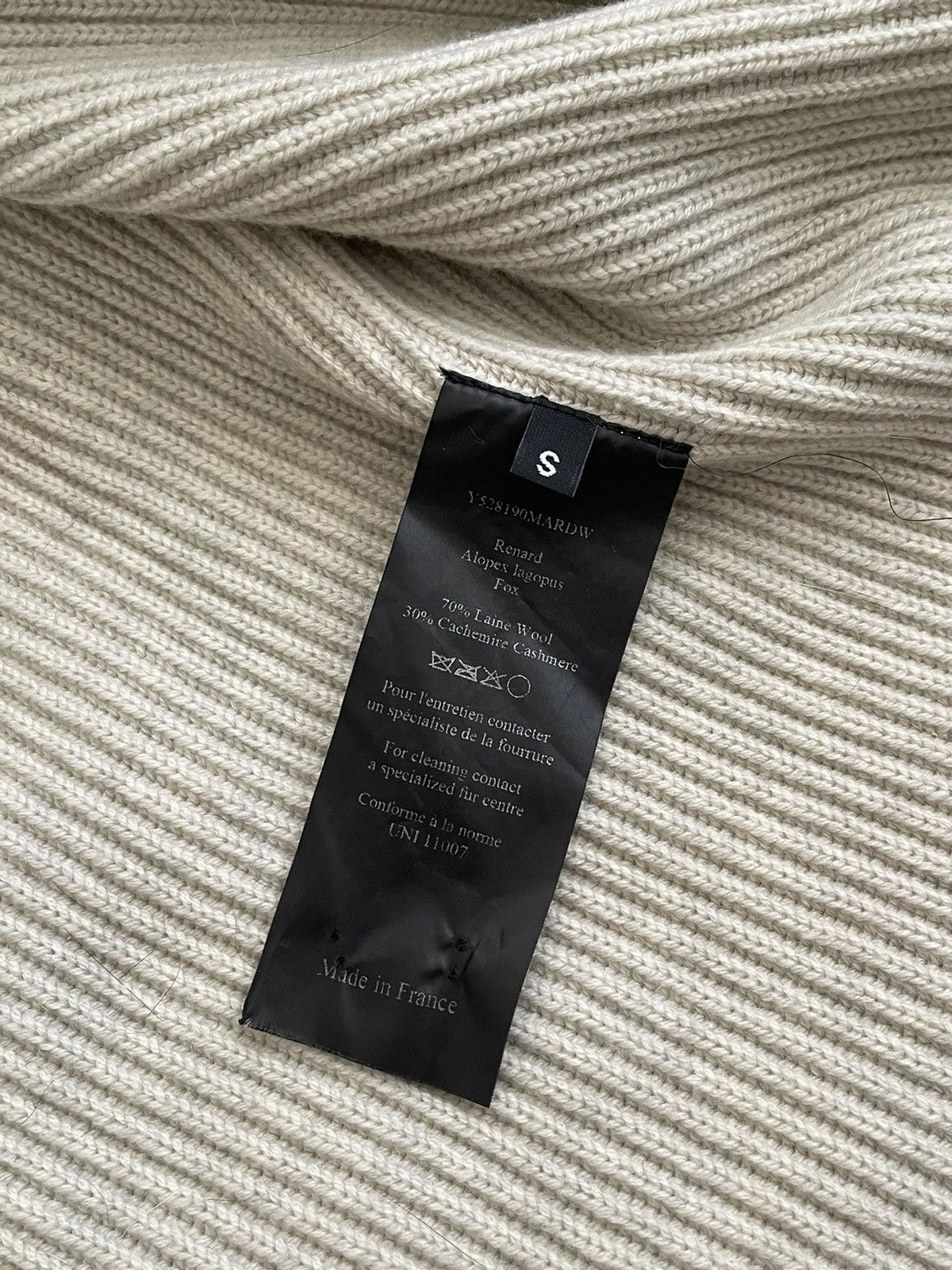 Yves Salomon Yves Salomon wool/cashmere zip sweater/dress Size S / US 4 / IT 40 - 9 Thumbnail
