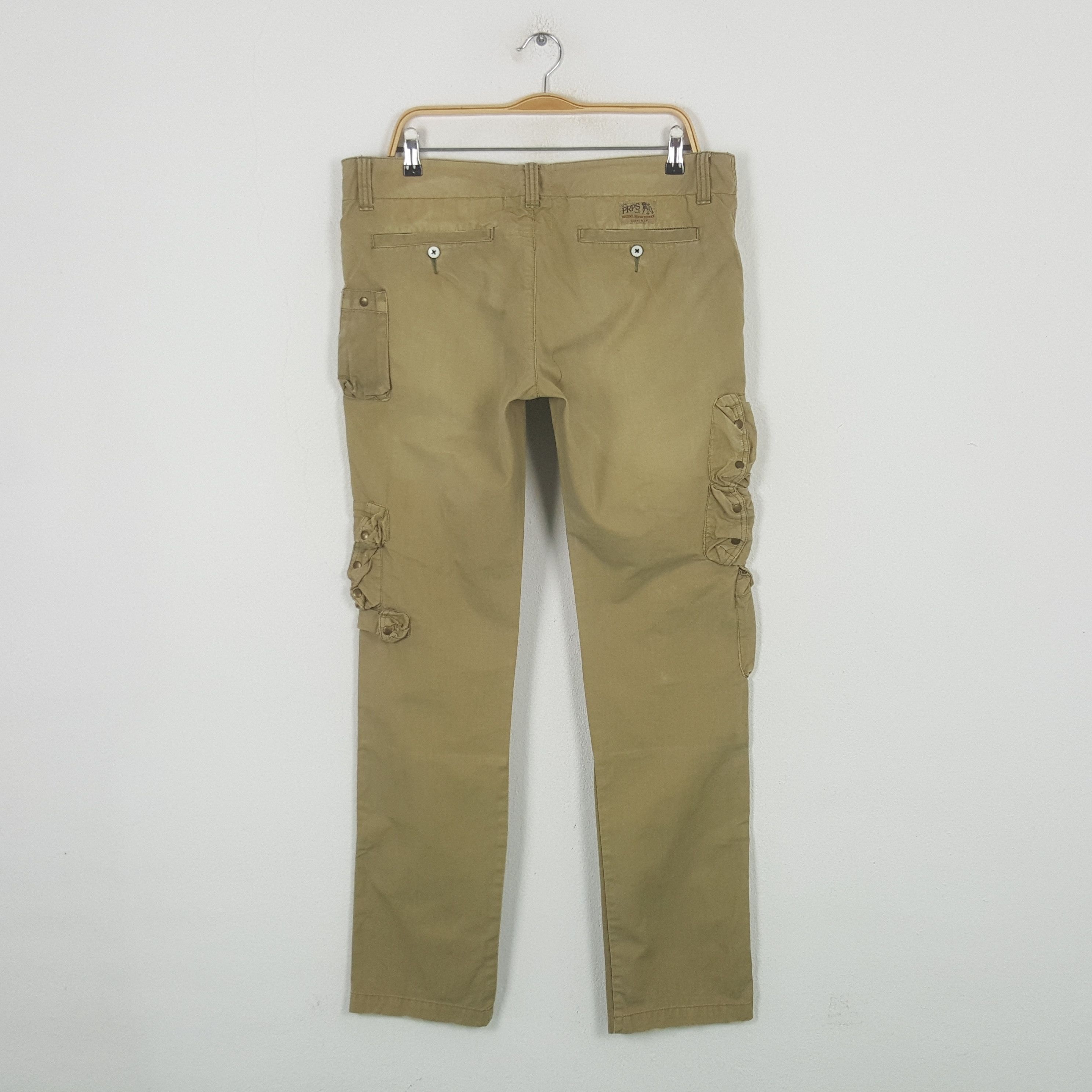 Prps Vintage Prps & Co Japanese Cargo Multi Pocket Pants RR23 Size US 36 / EU 52 - 4 Thumbnail