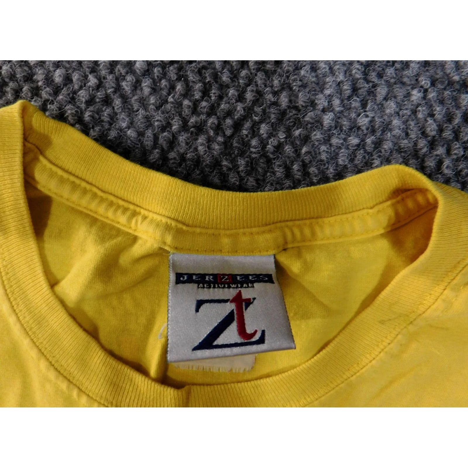 Jerzees VINTAGE Jerzees T-Shirt Mens XL Yellow 2003 Graphic Bowling Green Kentucky Beach American Shirt Size US XL / EU 56 / 4 - 7 Thumbnail
