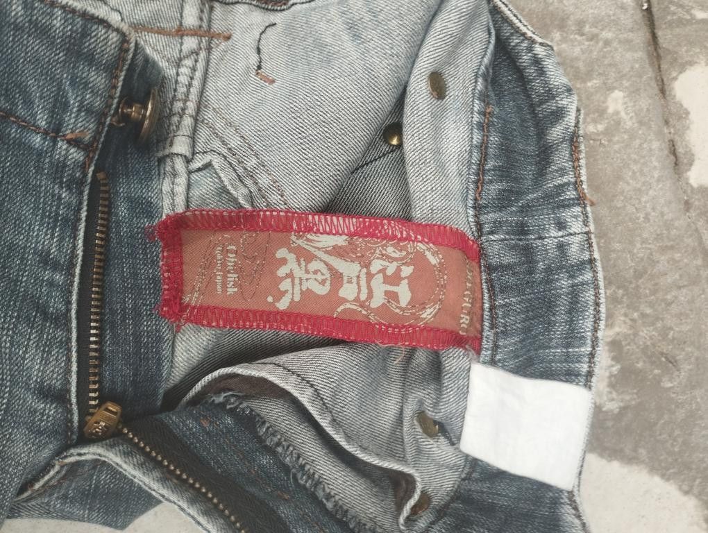 Obelisk Japanese Obelisk Grey Blue Straight-Skinny Jeans Size US 28 / EU 44 - 6 Thumbnail