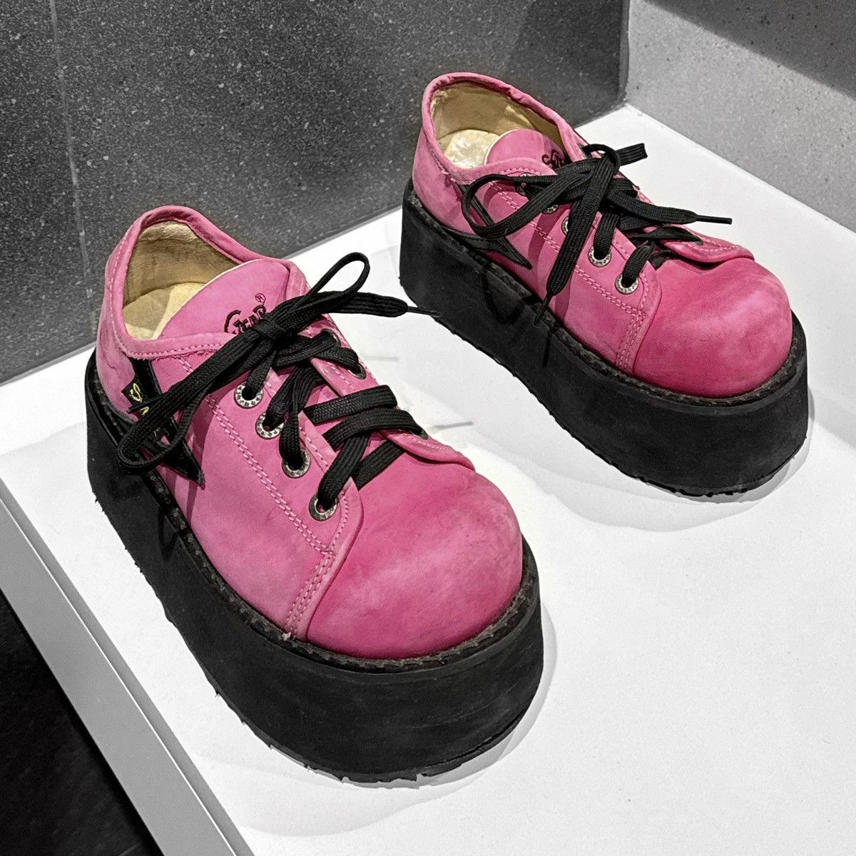 SWEAR London Vintage 90s/00s SWEAR Alternative Platform Sneakers Size US 7 / IT 37 - 4 Thumbnail