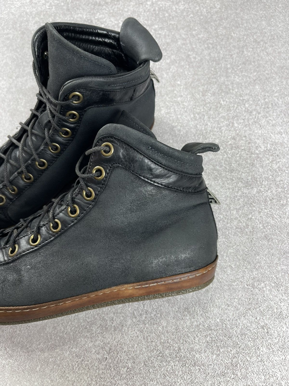 Dirk Bikkembergs Vintage Dirk Bikkembergs Leather Boots Size 41 Size US 8 / EU 41 - 2 Thumbnail