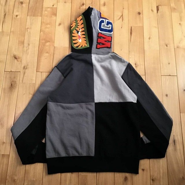 Bape BAPE Crazy color shark full zip hoodie a bathing ape Size US L / EU 52-54 / 3 - 2 Thumbnail