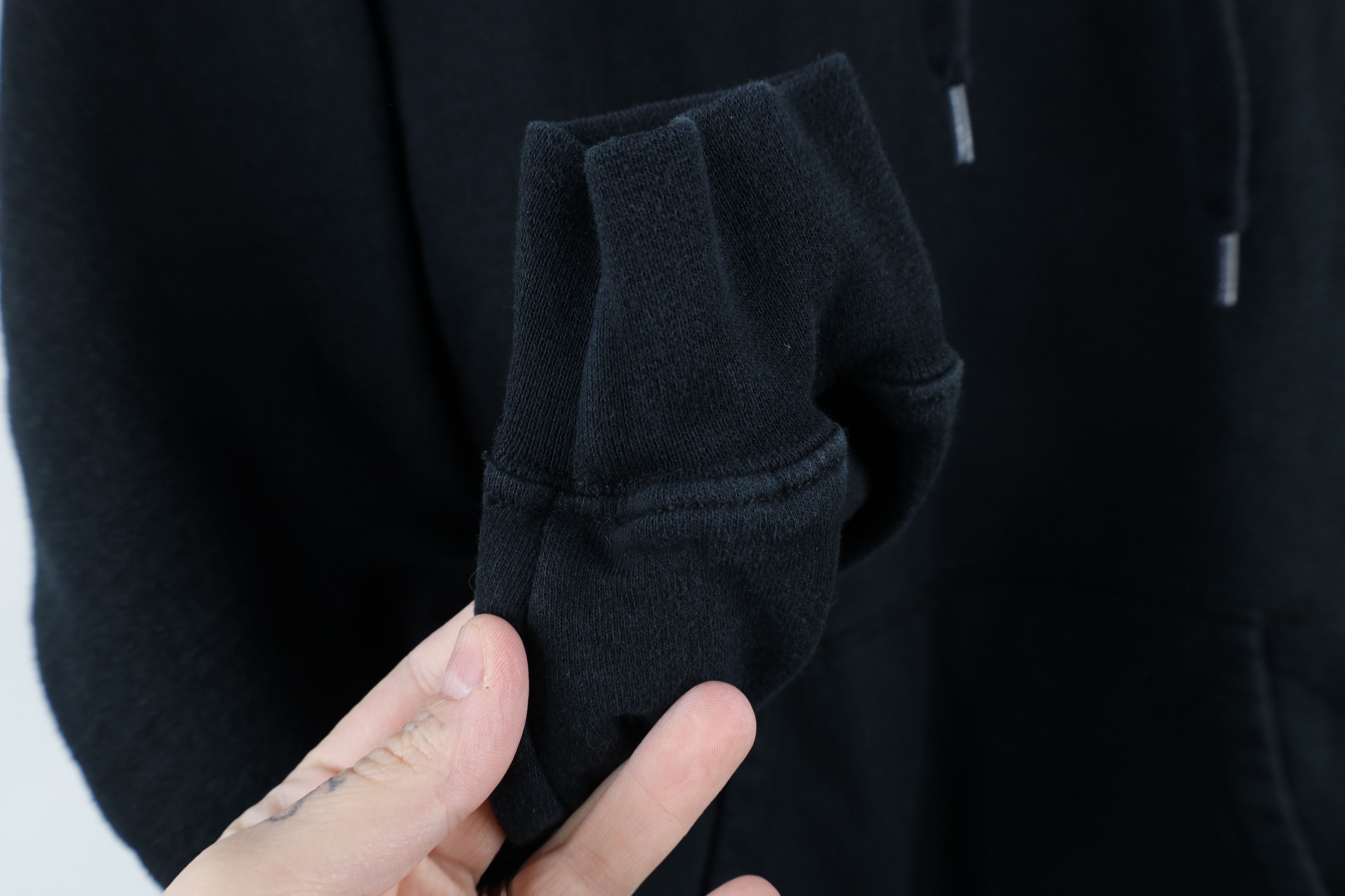 Champion × Vintage Vintage Champion Faded Classic Logo Hoodie Sweatshirt Black Size L / US 10 / IT 46 - 7 Thumbnail