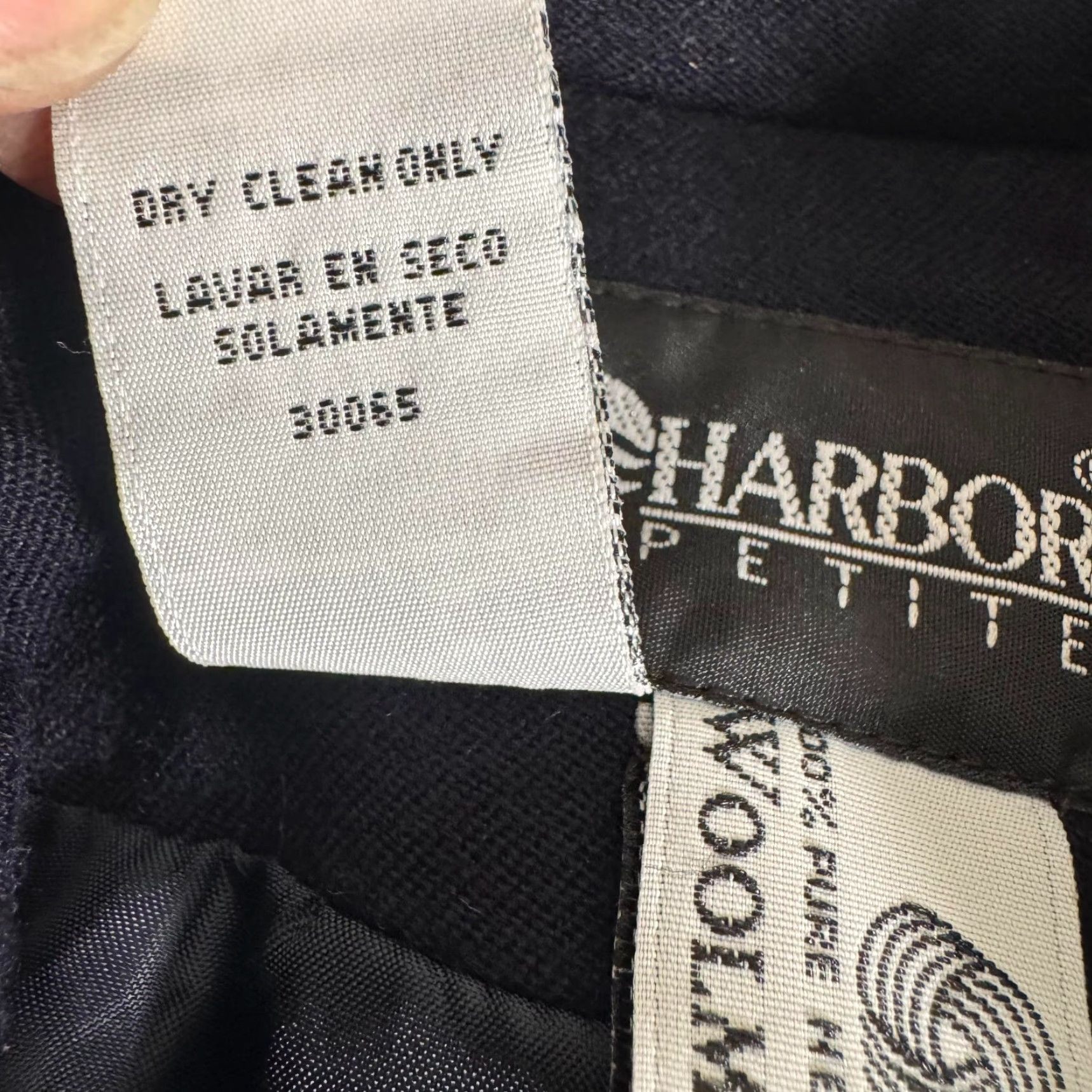 Vintage VINTAGE Sag Harbor Blazer Womens 6P Wool Office Preppy 90s Y2K Blazer Women Blue Wool 100% Polyester Lined Single-Breasted Notch 3-Button Vintage Size M / US 6-8 / IT 42-44 - 6 Thumbnail