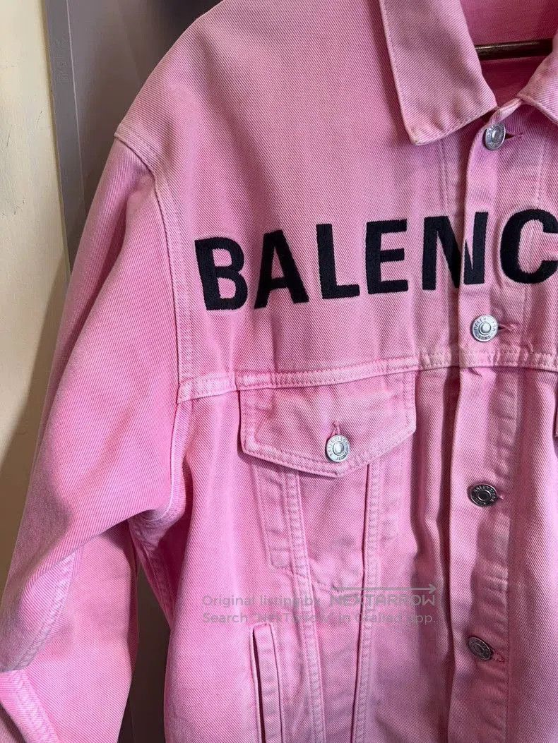 Balenciaga Balenciaga Pink Embroidered Jacket. Size US S / EU 44-46 / 1 - 7 Thumbnail