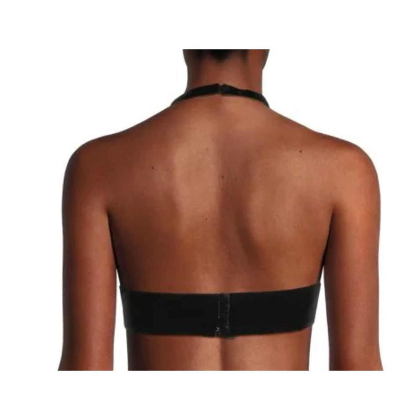 Valentino Valentino Velvet Halter Crop Top Black Size 10 Size M / US 6-8 / IT 42-44 - 2 Thumbnail