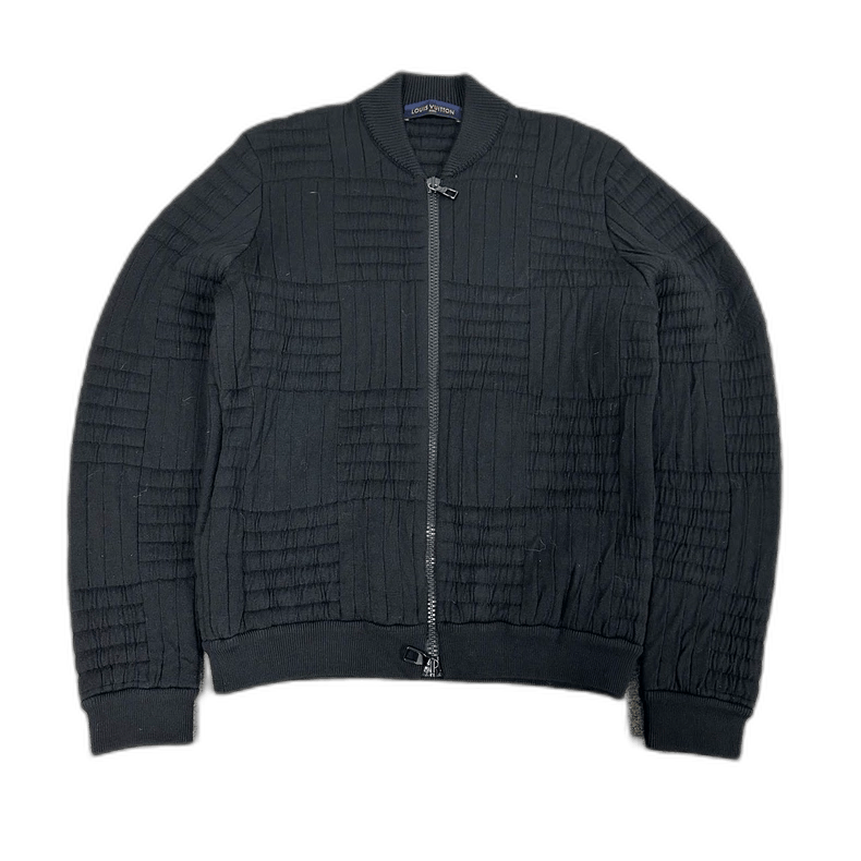 Louis Vuitton Louis Vuitton Black Wool Bomber Jacket-2507 Size US S / EU 44-46 / 1 - 1 Thumbnail