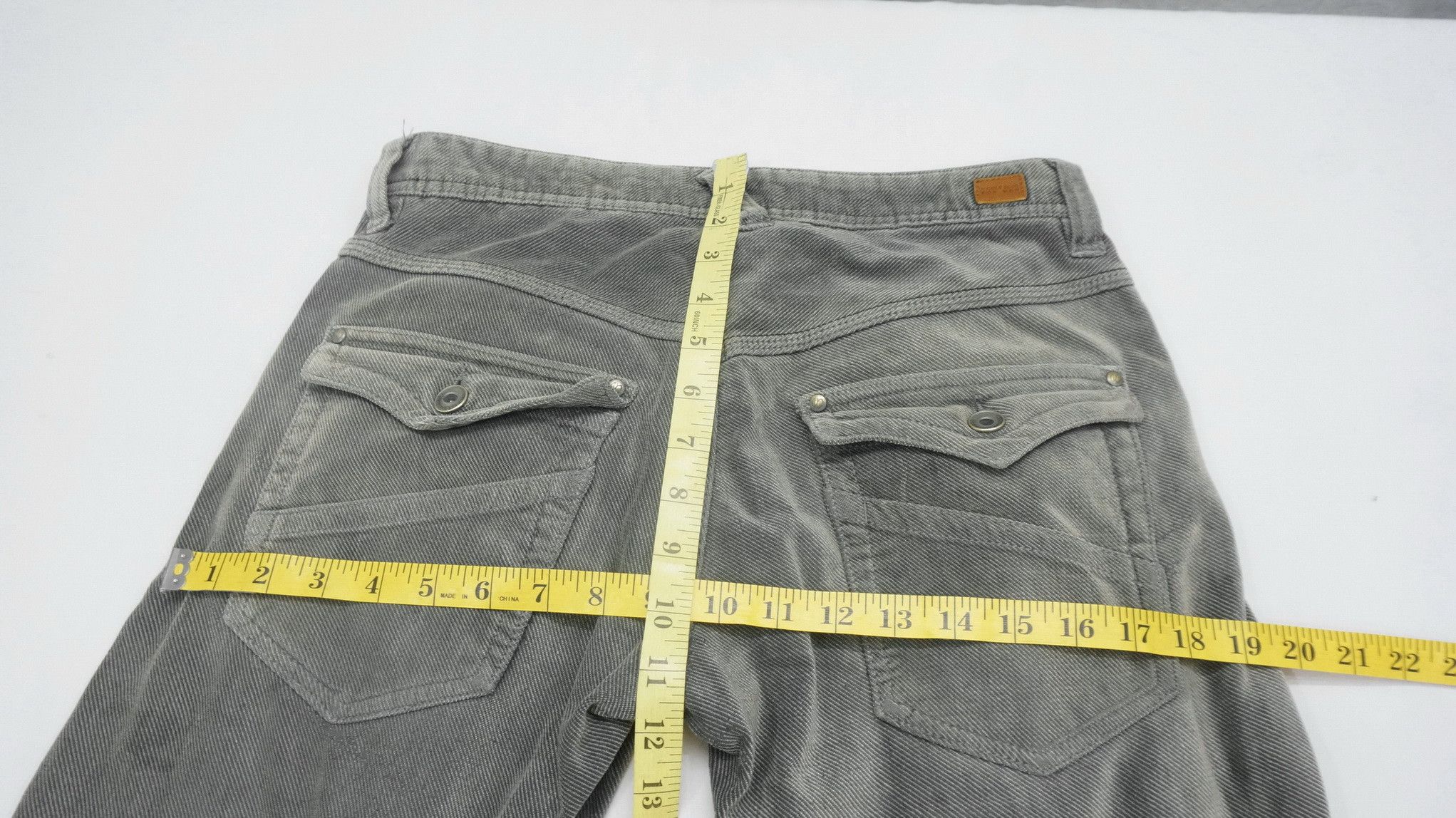 Nicole Club NICOLE CLUB FOR MEN Vintage Lowrise Faded Twisted Leg Pants Size US 29 - 13 Thumbnail