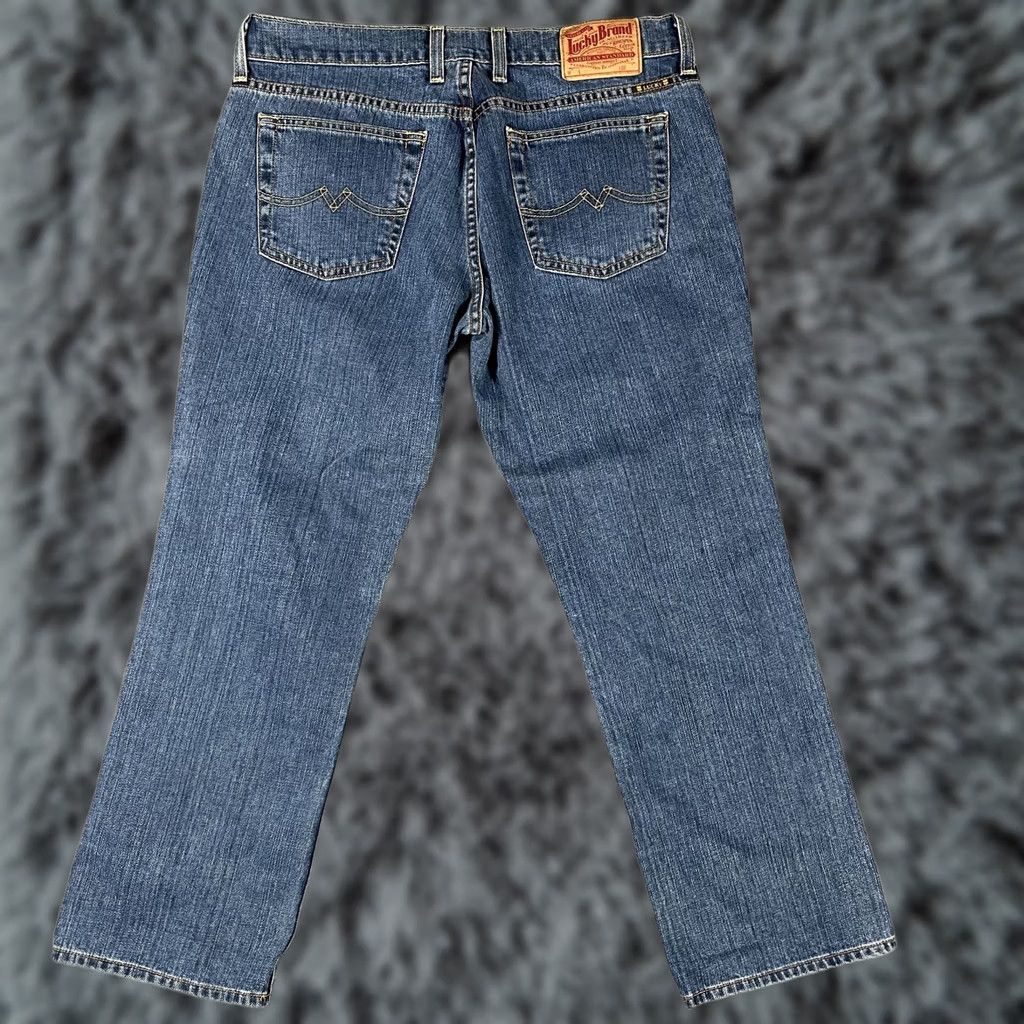 Lucky Brand Lucky Brand Sweet N Low Jeans Womens 8 Blue Crop 29 Inseam 100% Cotton USA Size 30" / US 8 / IT 44 - 1 Thumbnail