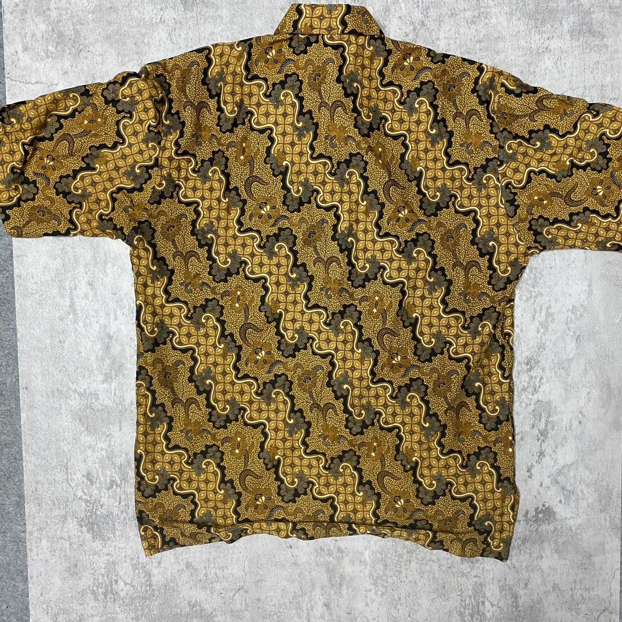 Other Brown and green patterned button-up shirt #indie Size US XL / EU 56 / 4 - 4 Thumbnail