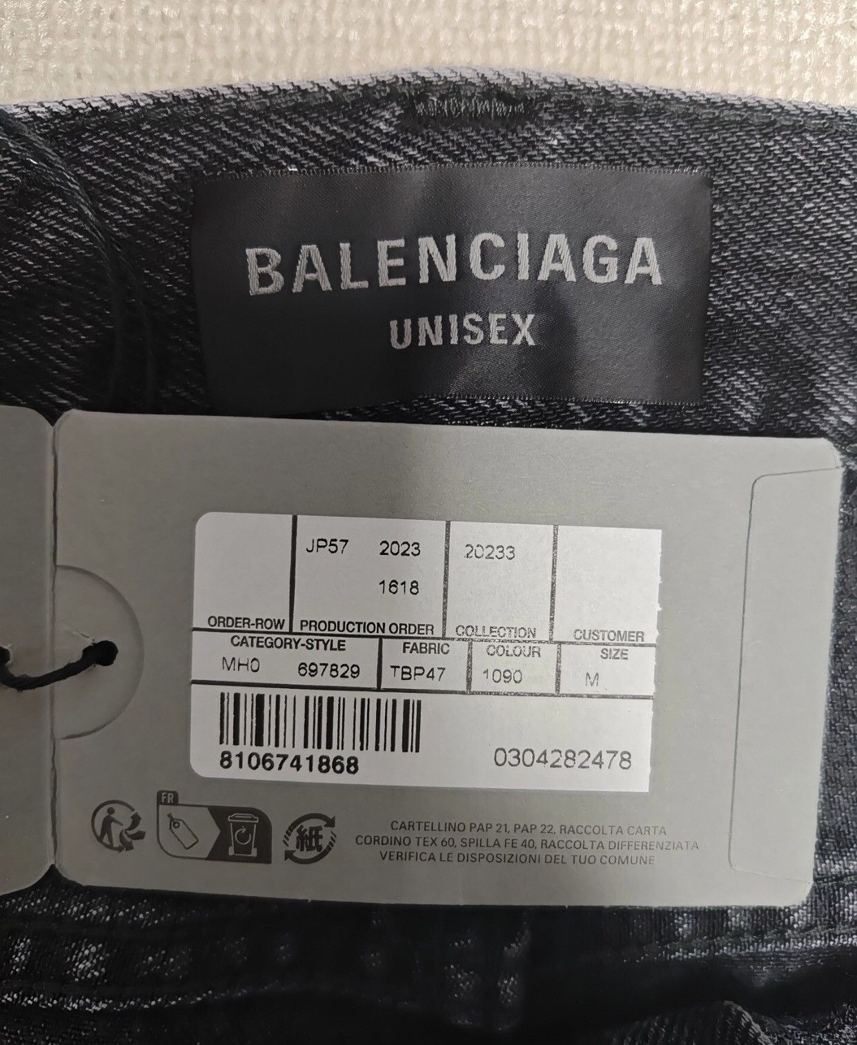 Balenciaga Balenciaga 22AW show off Flared Trouser horn denim jeans Size US 36 / EU 52 - 4 Thumbnail