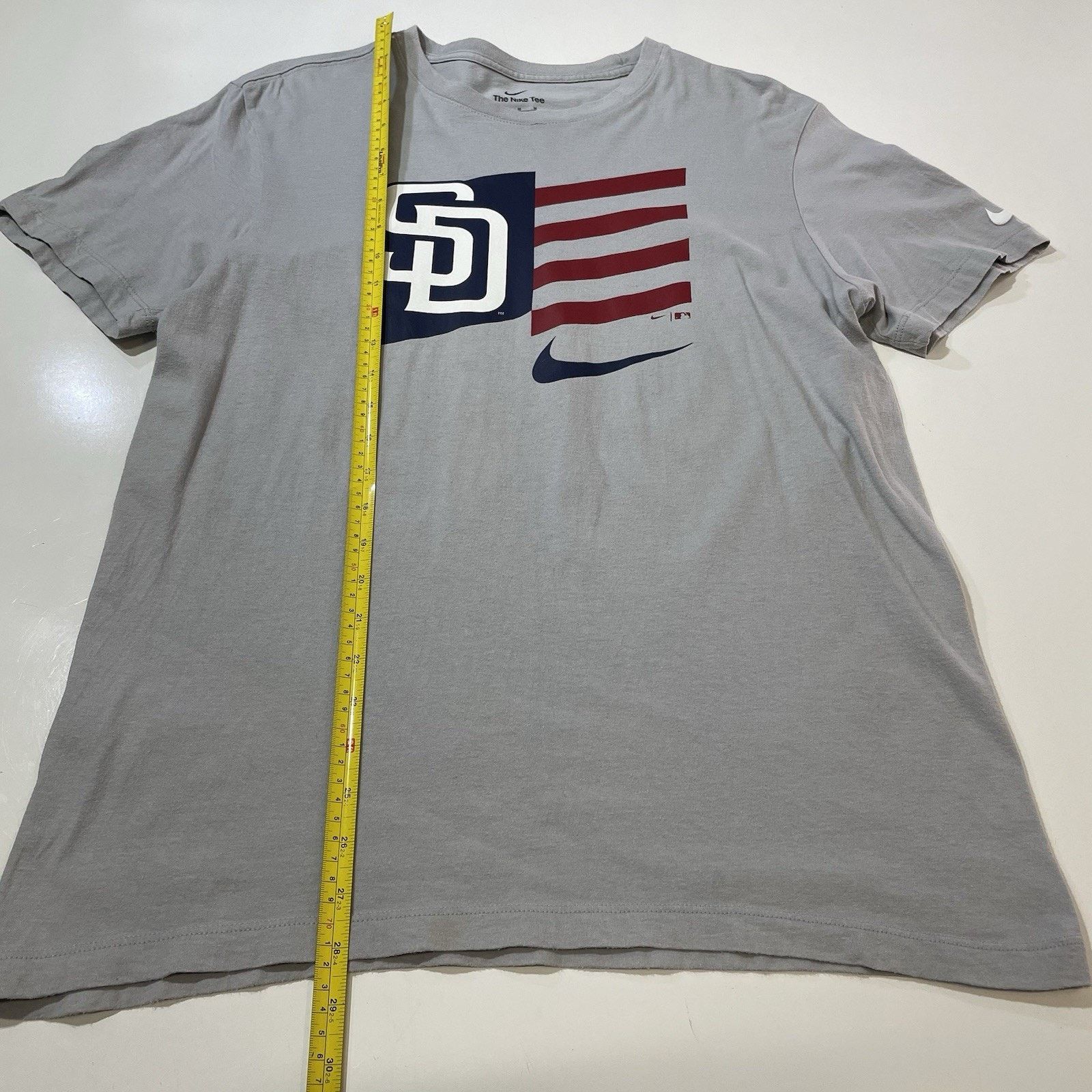 Nike Nike MLB San Diego Padres US Flag 4th Of July Shirt Grey M Size US M / EU 48-50 / 2 - 2 Thumbnail