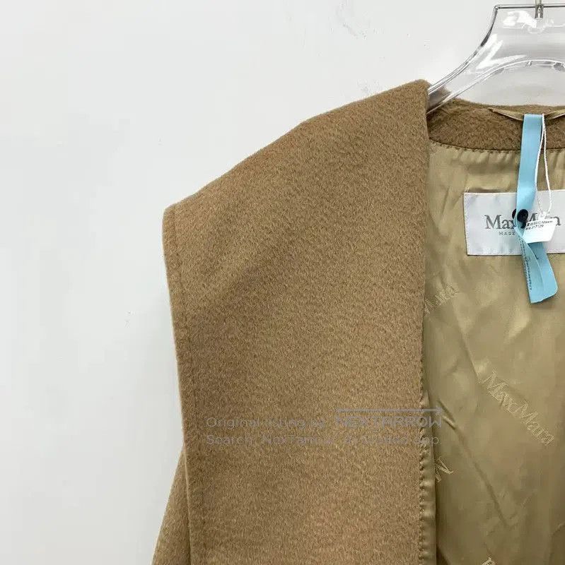 Max Mara MaxMara Camel Women's Coat - Size S . Size S / US 4 / IT 40 - 3 Thumbnail