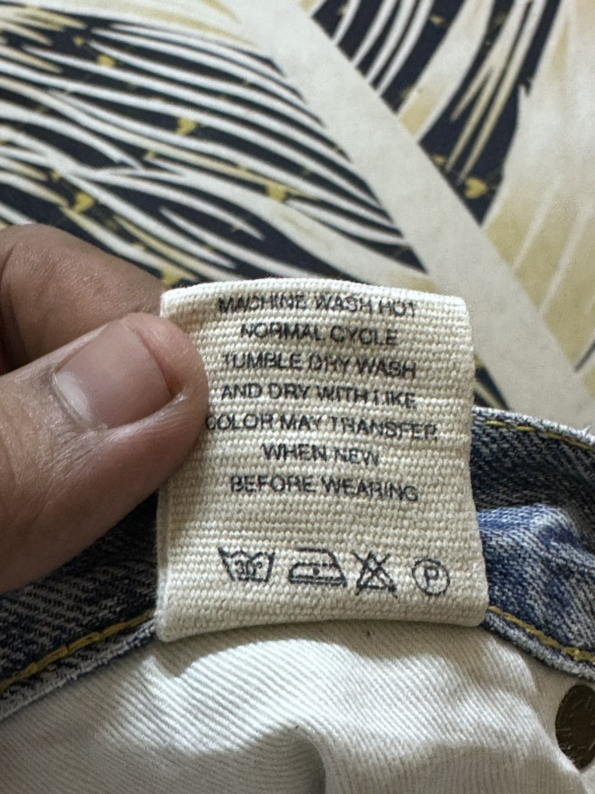 Evisu Vintage Evisu Donna Osaka Selvedge Faded Distressed Denim Size US 29 - 11 Thumbnail